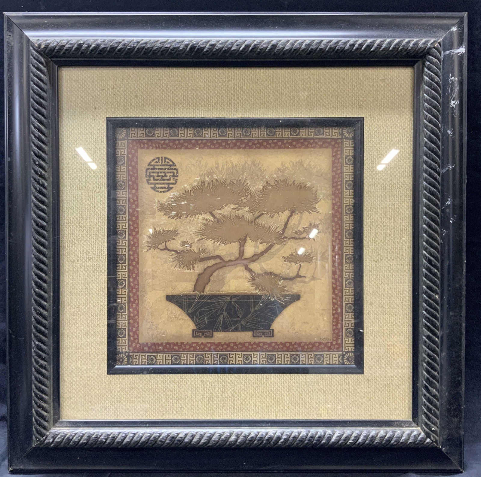 Asian Style Bonsai Tree Litho (1 of 8)