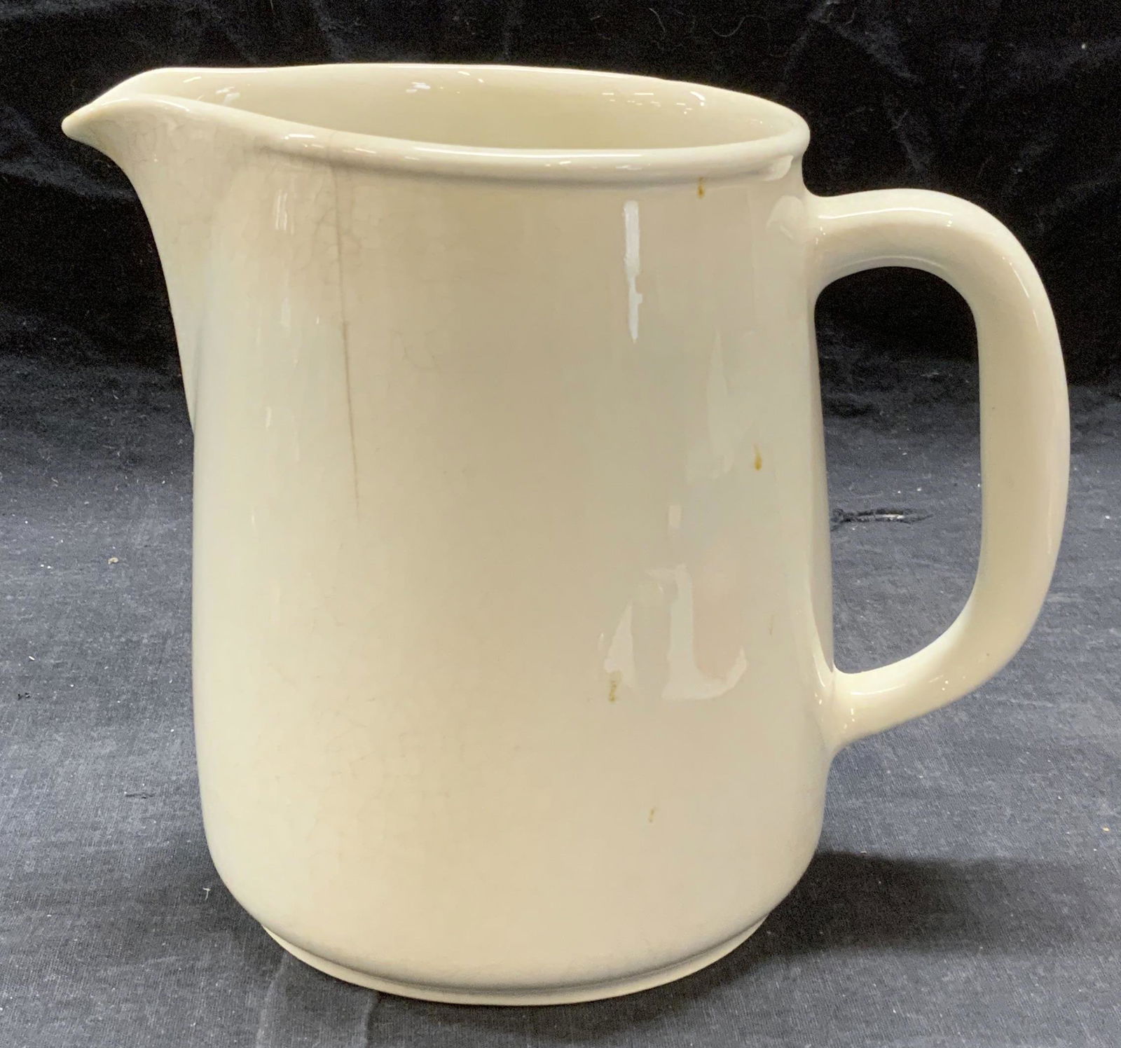 Vintage ARABIA FINLAND White Ceramic Pitcher (1 of 6)