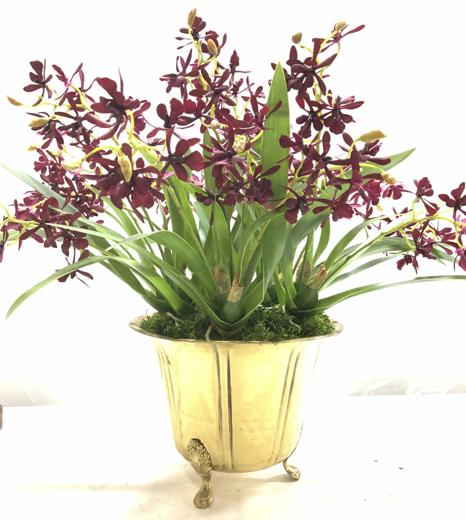 Botanical Faux Flowering Plant Centerpiece (1 of 7)