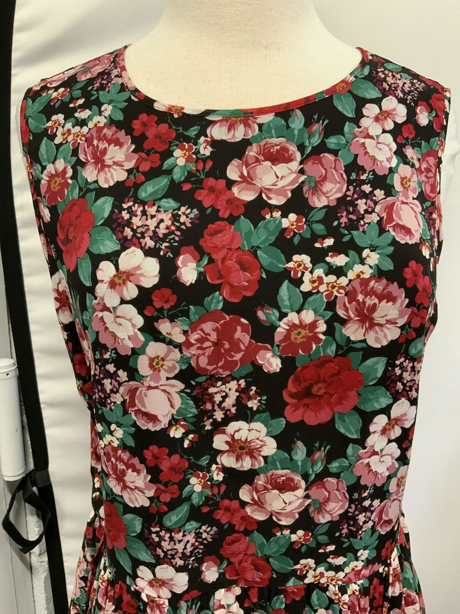 BROOKS BROTHERS Red Floral Print Dress (1 of 6)