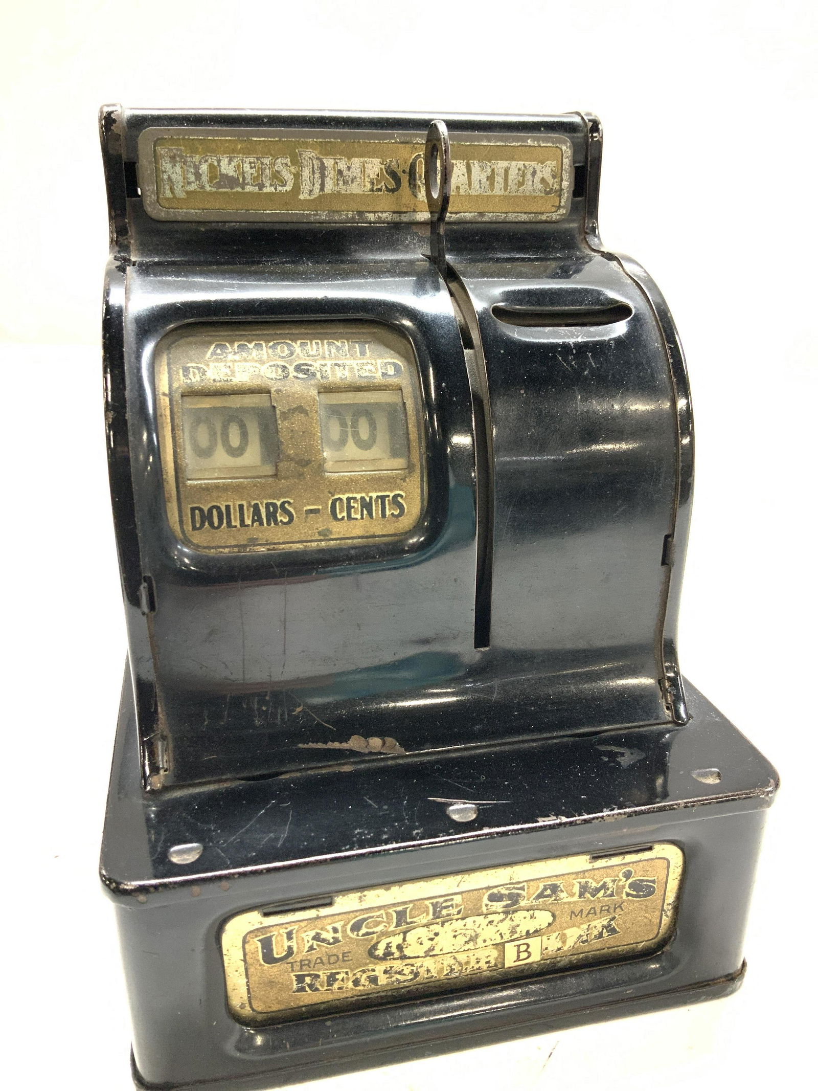 Uncle Sam’s Register Bank in Black (1 of 6)