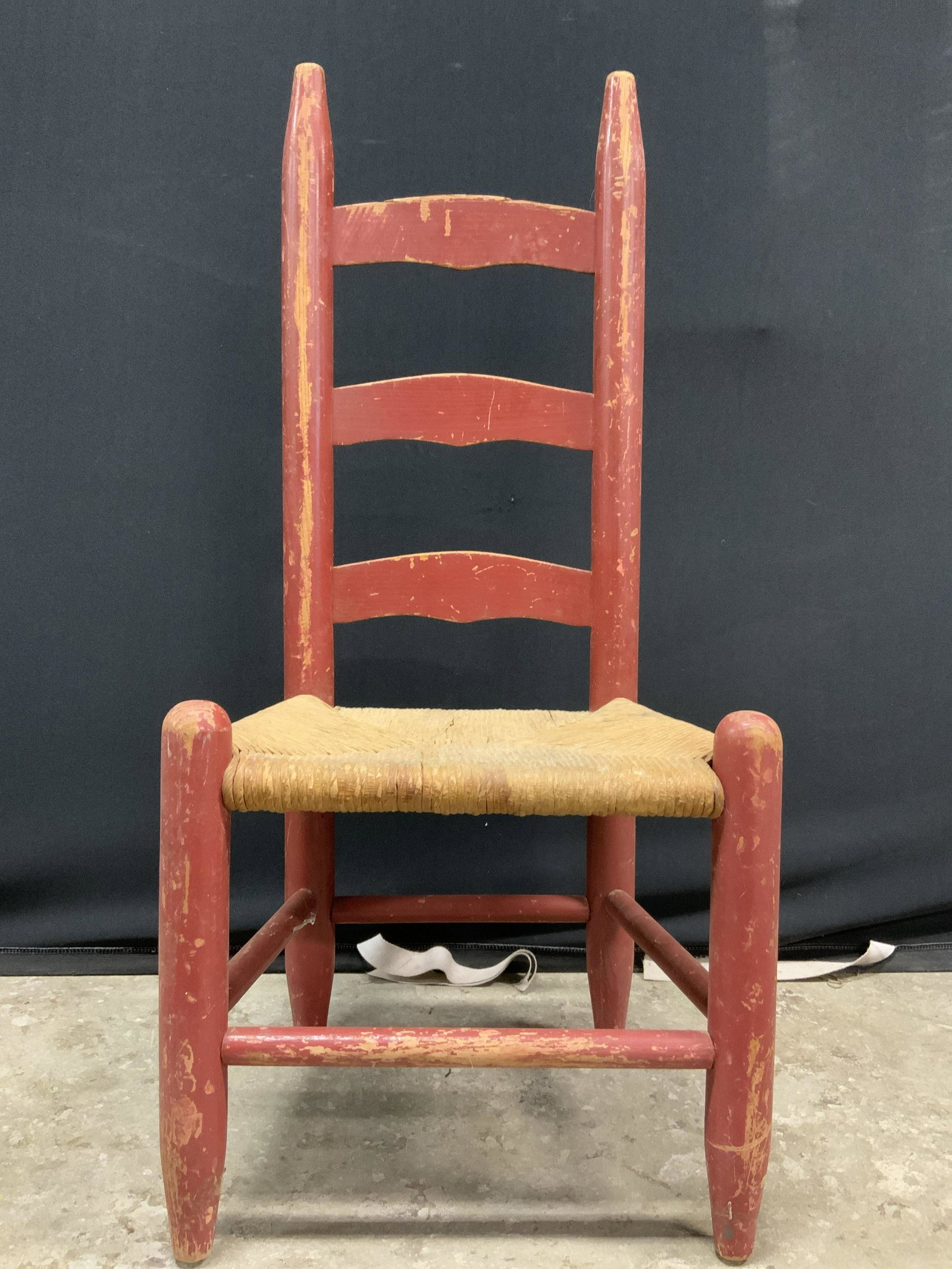 Vintage Wooden Childrens Ladder Back Chair (1 of 8)