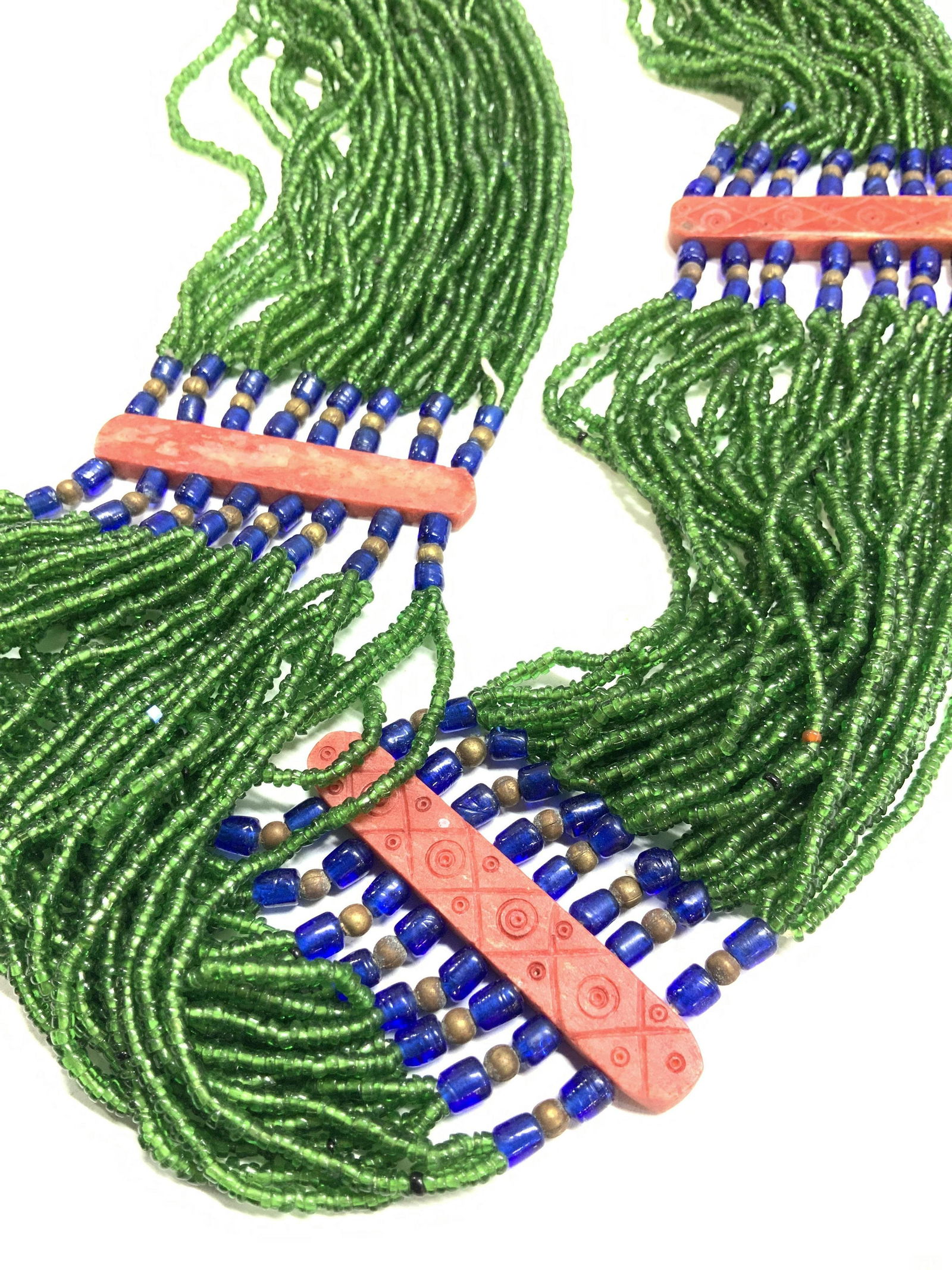 Hand Beaded Multi Strand Necklace (1 of 6)