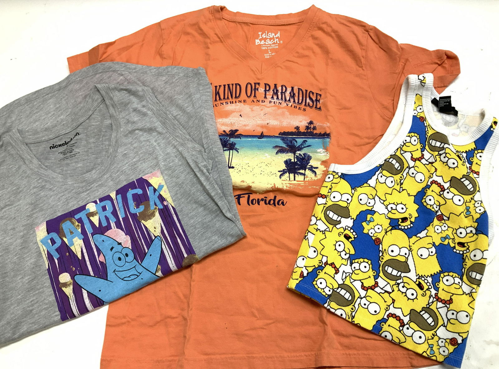 5 Novelty Cotton Tees- The Simpsons, J Crew Cat (1 of 6)