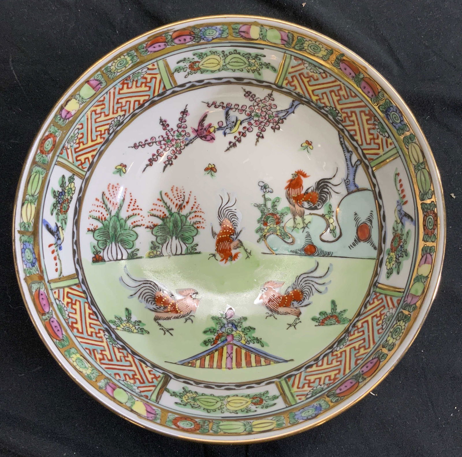 ACF JAPANESE PORCELAINWARE H Painted Bowl Vessel (1 of 7)