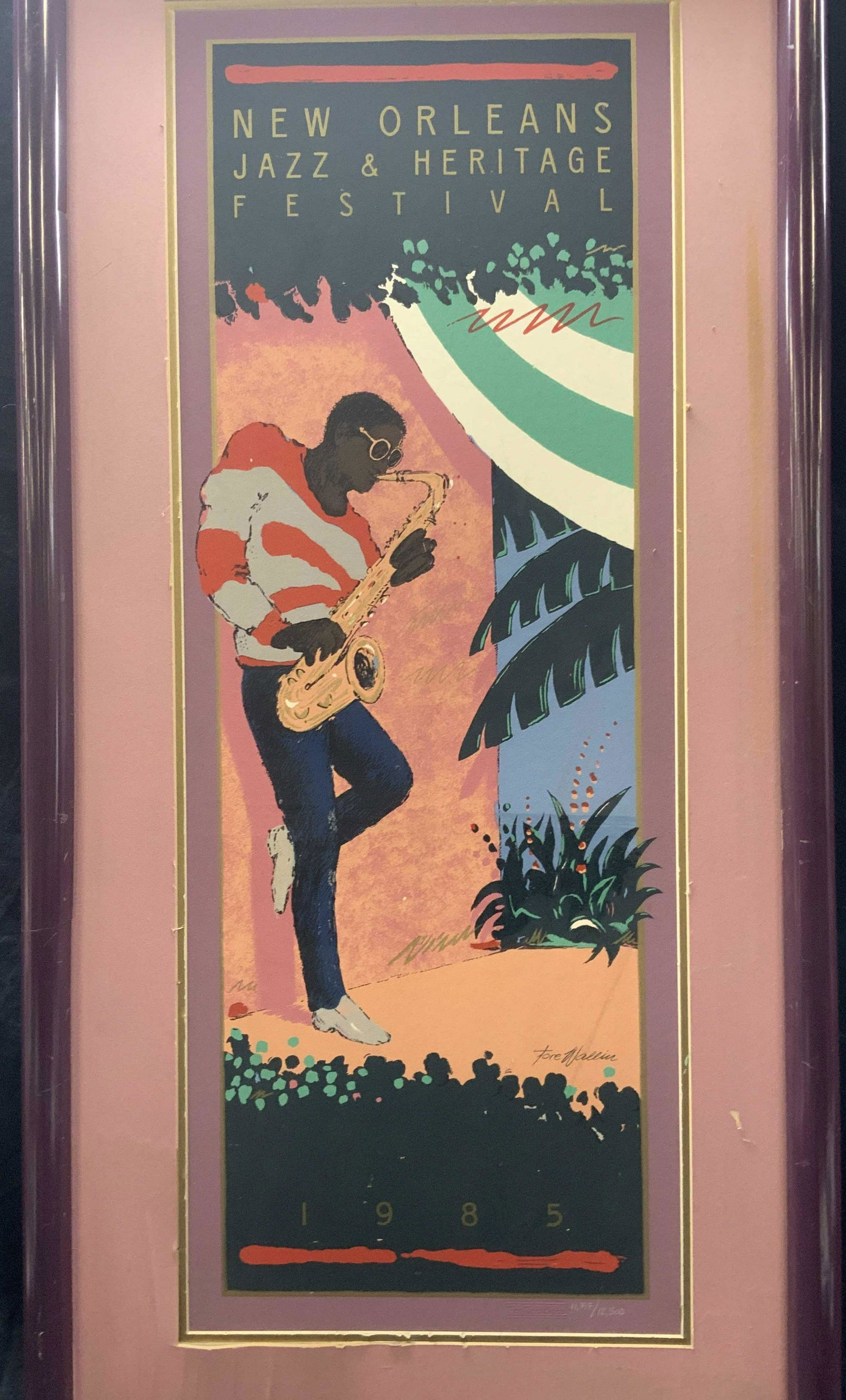 Tore Wallin New Orleans Jazz Fest Silk Screen (1 of 14)
