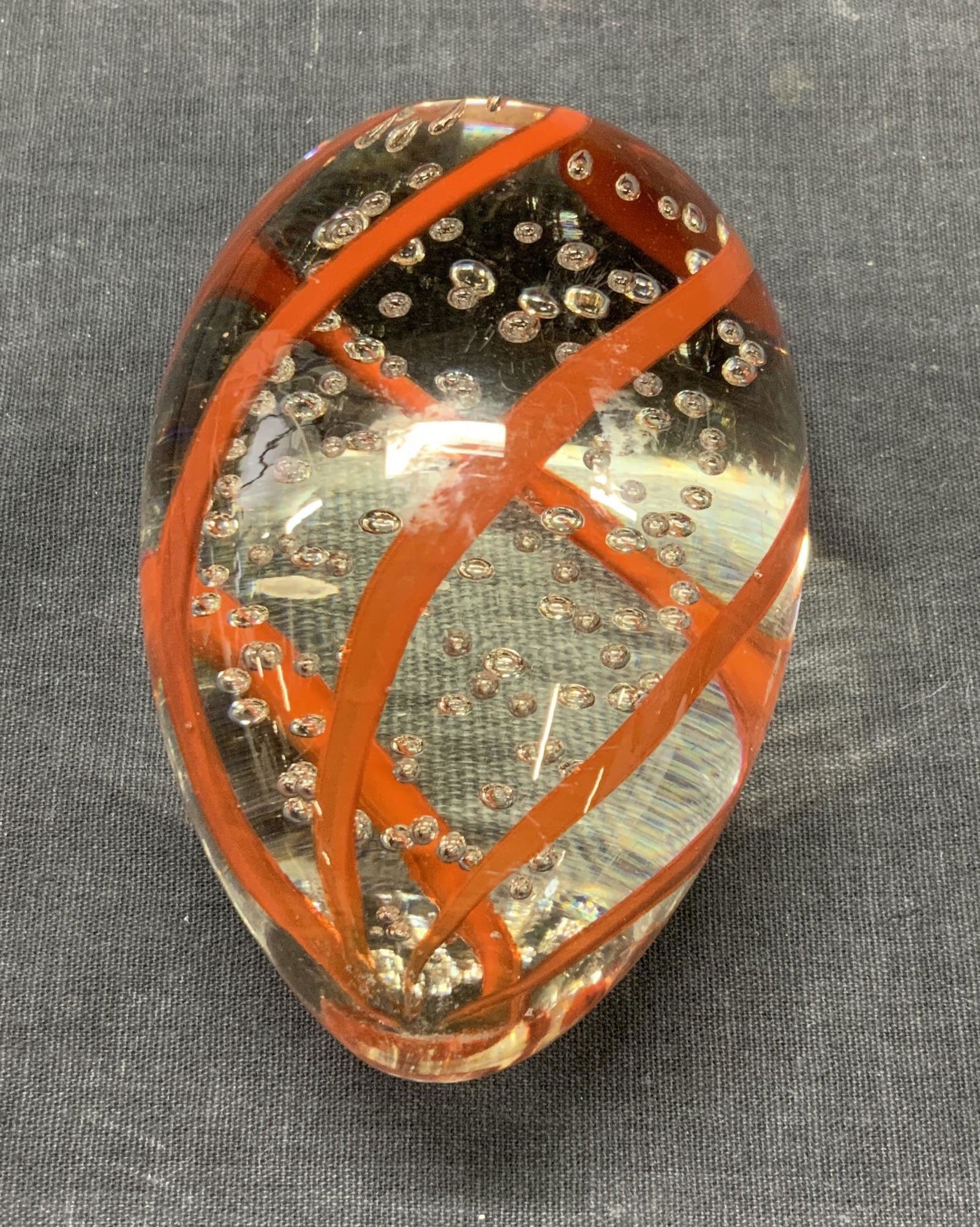 Bubble Art Glass Paperweight (1 of 6)