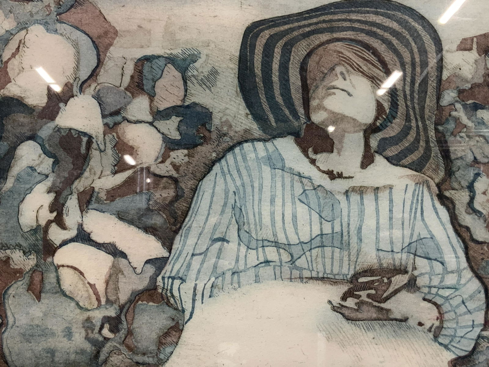 CARYL SEIDENBERG Signed Block Impression (1 of 10)