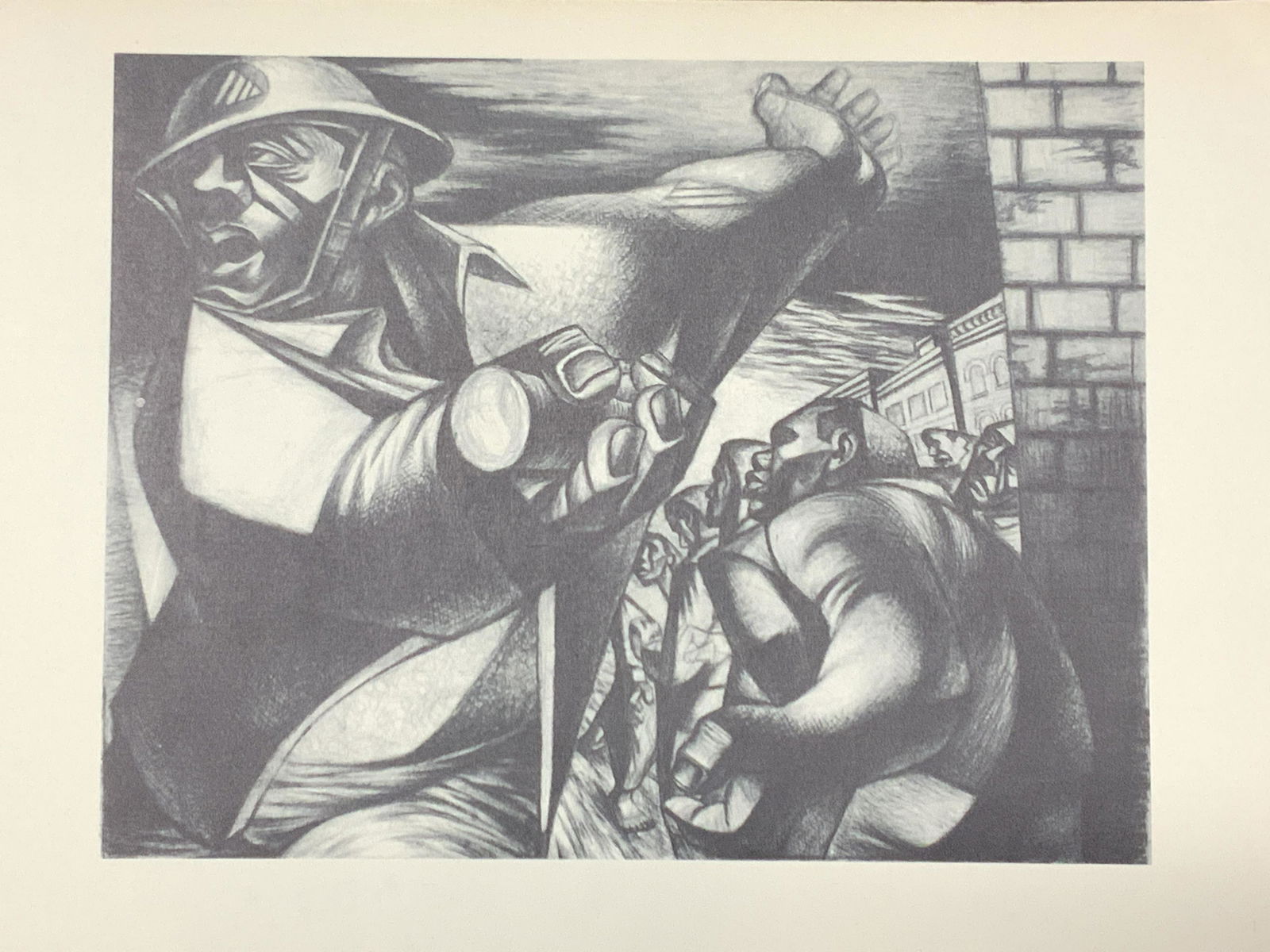 ATTR Charles White Our War Lithograph (1 of 8)