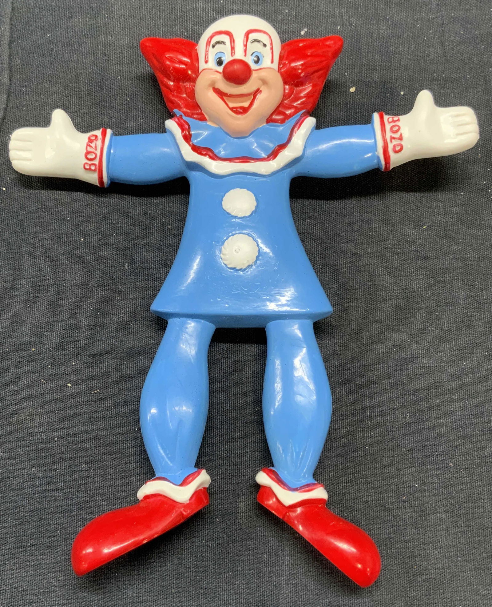 Vintage Jesco Bozo The Clown Rubber Figural Toy (1 of 6)