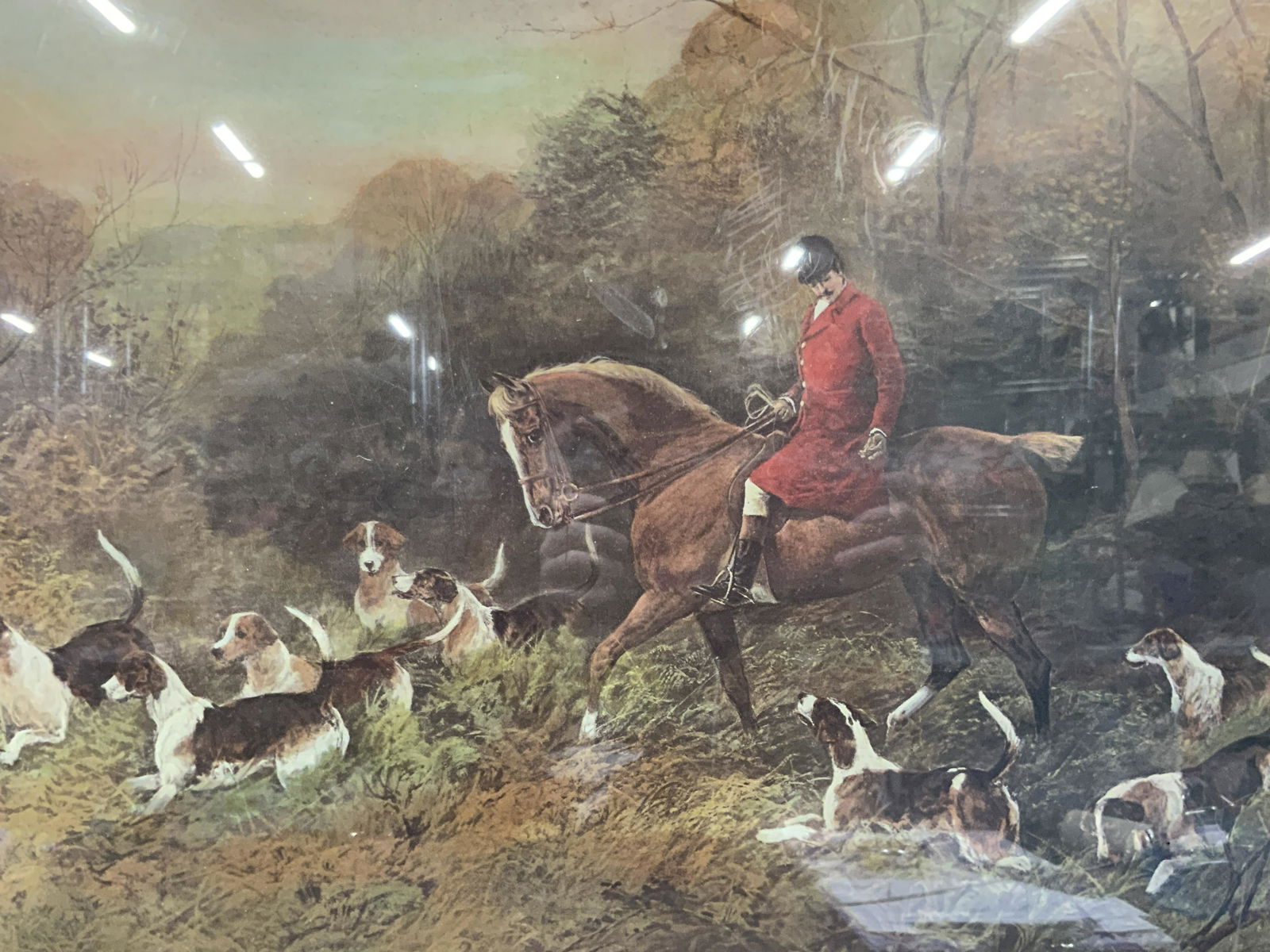 Short Cut To The Meet Framed Litho (1 of 9)