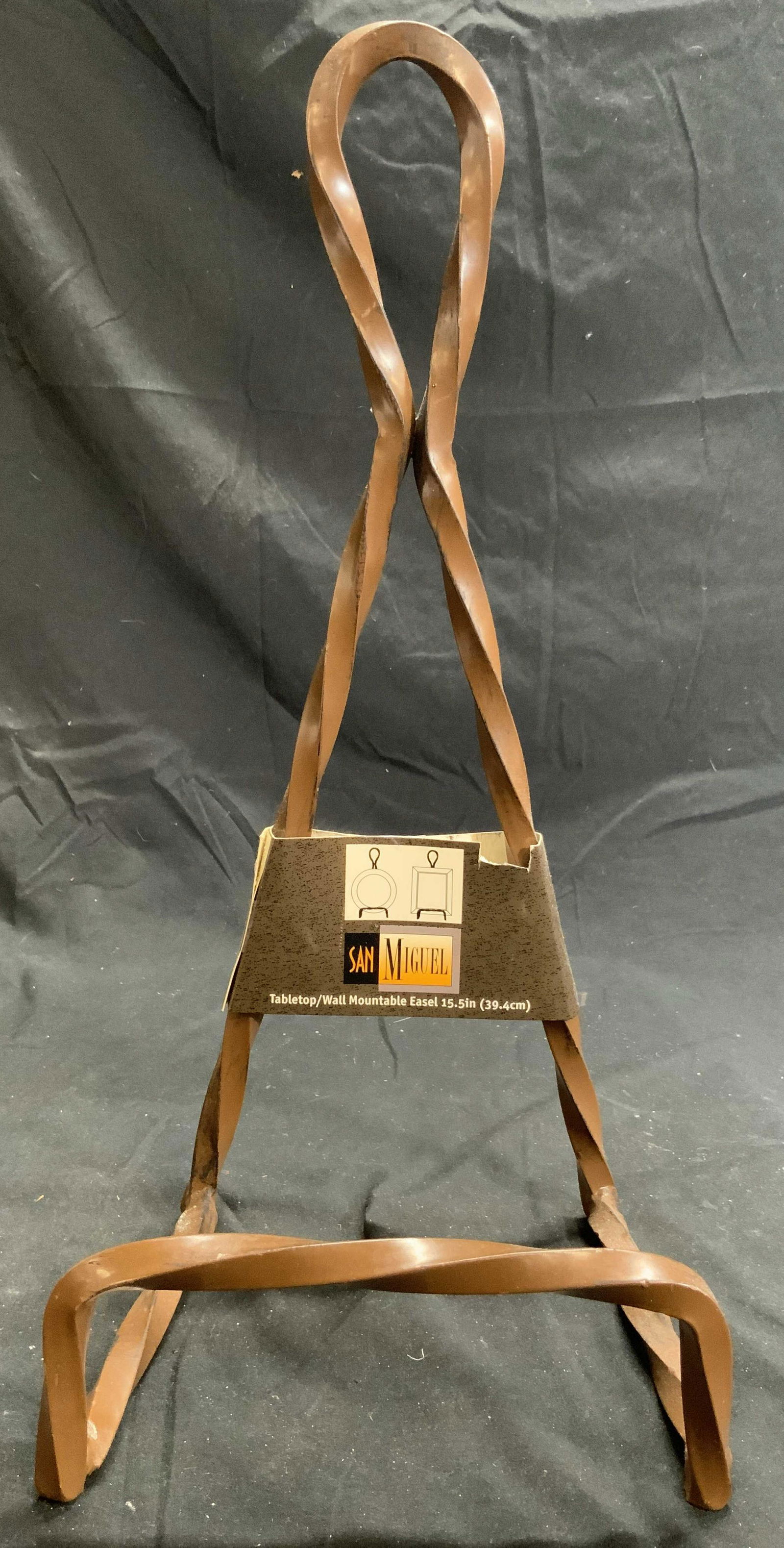 SAN MIGUEL Iron Tabletop Wall Mount Easel (1 of 7)