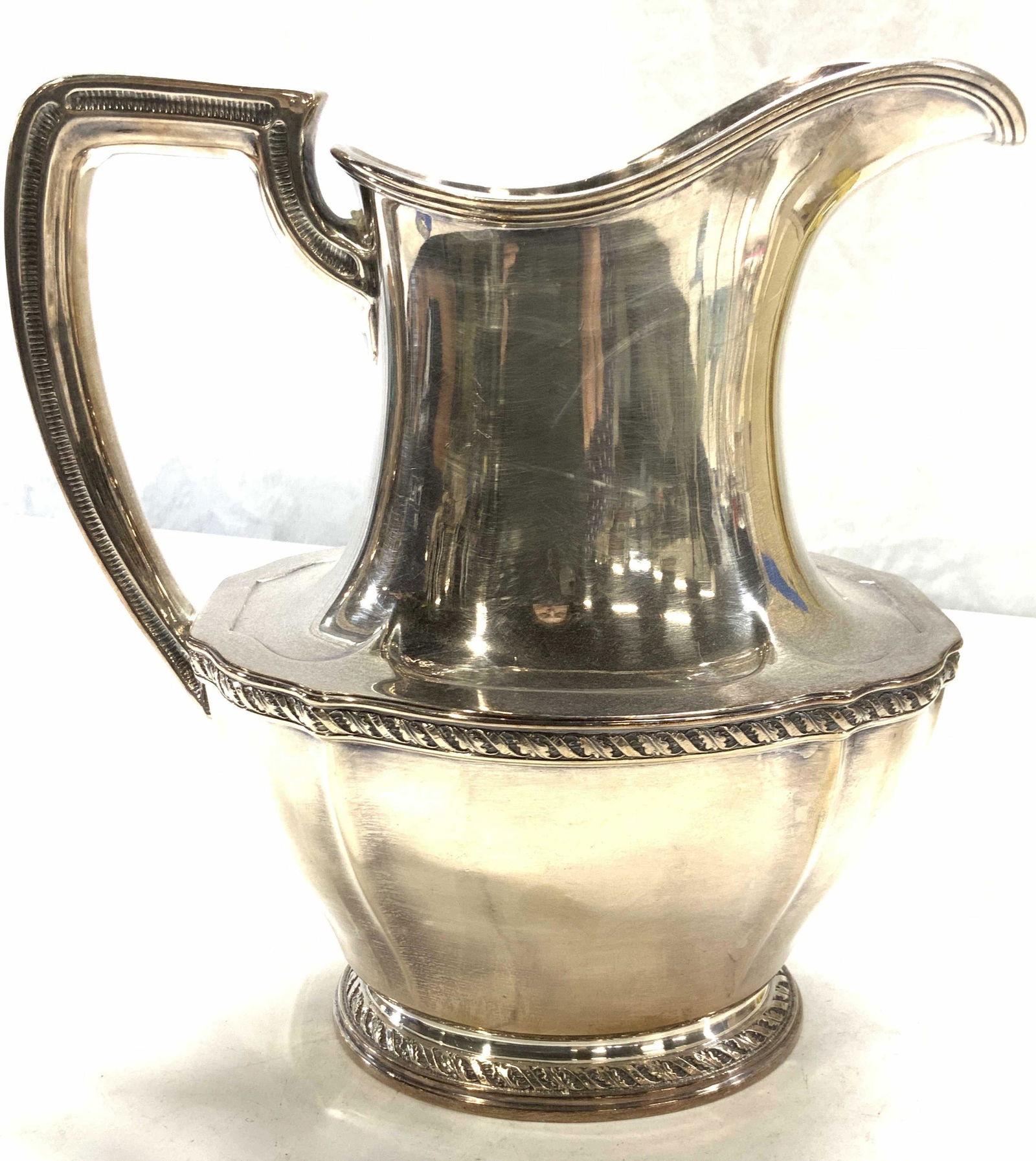 G.M Co Silver Plate Water Pitcher (1 of 6)