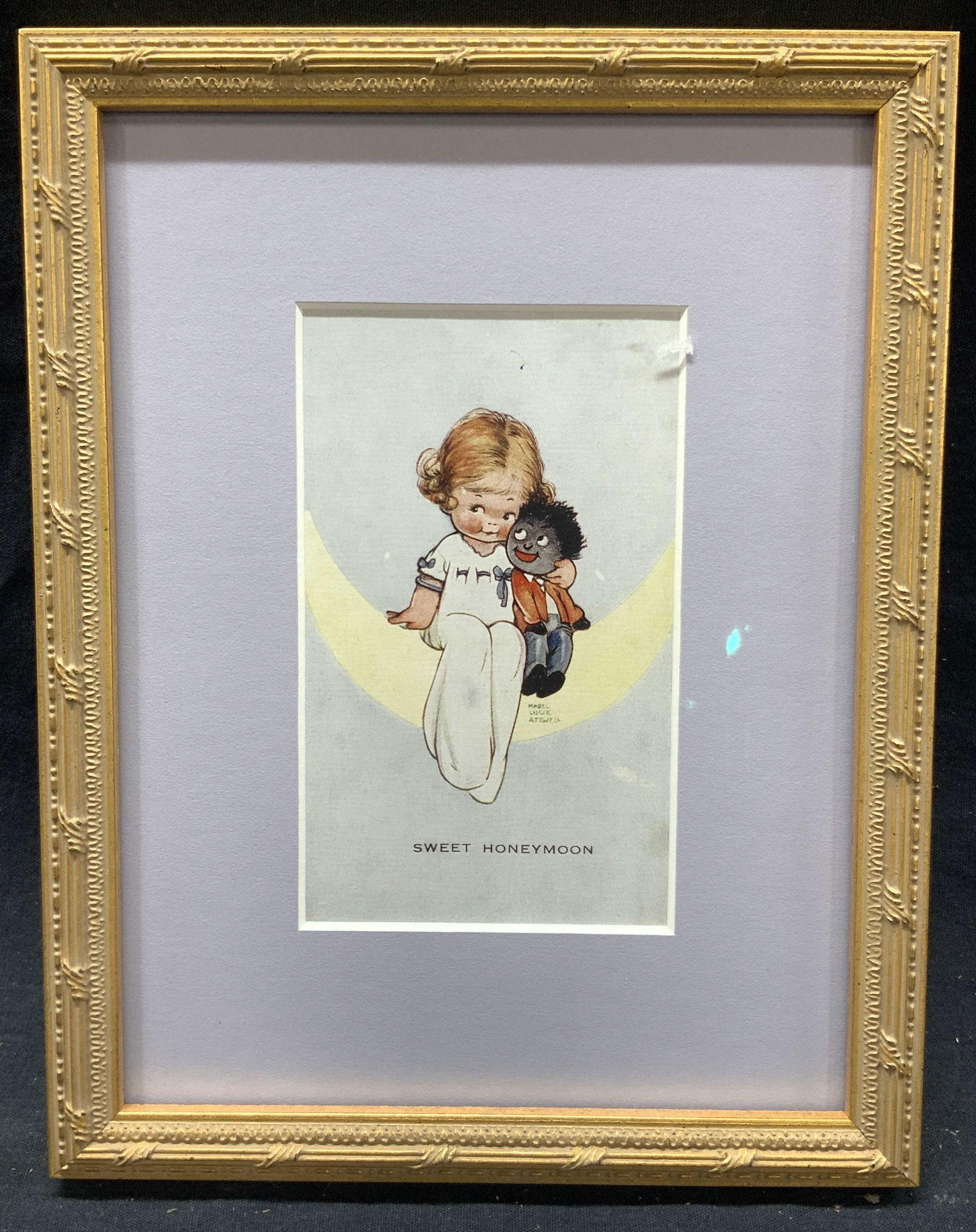 Mabel Lucie Attwell Sweet Honeymoon Litho (1 of 7)