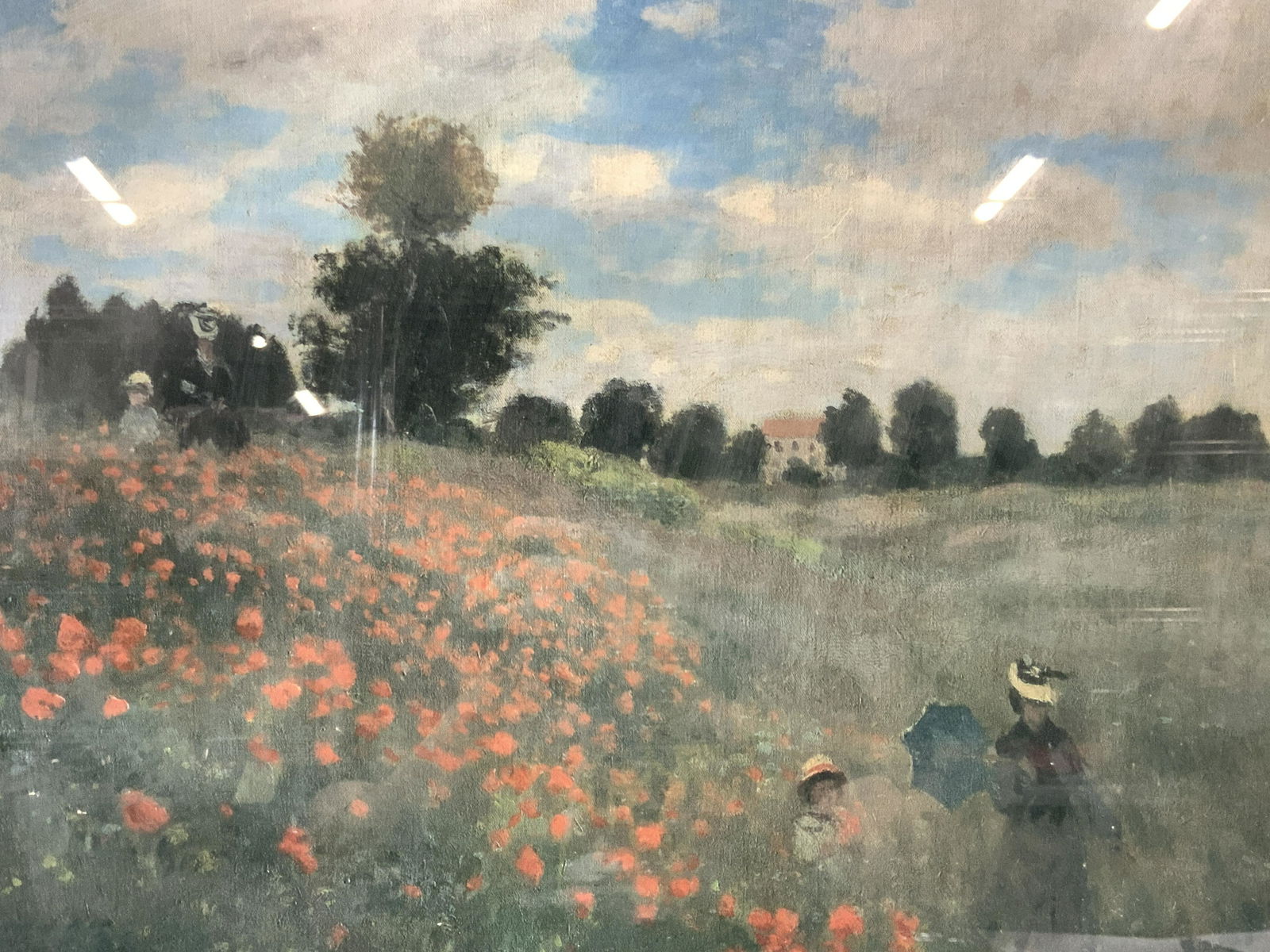 Poppies By Claude Monet Framed Lithograph (1 of 9)