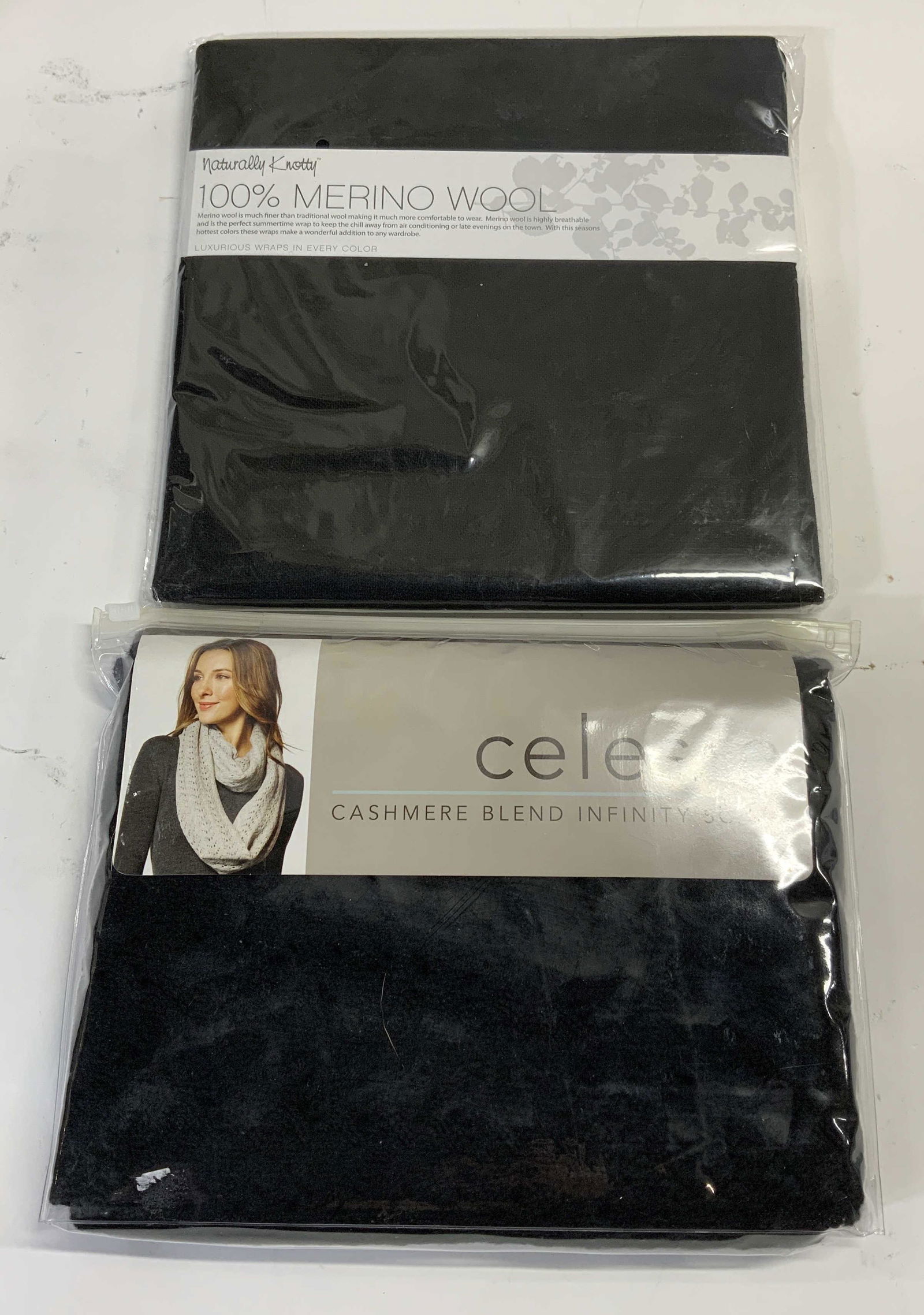 Celeste & Naturally Knotty Cashmere & Wool Scarves (1 of 6)