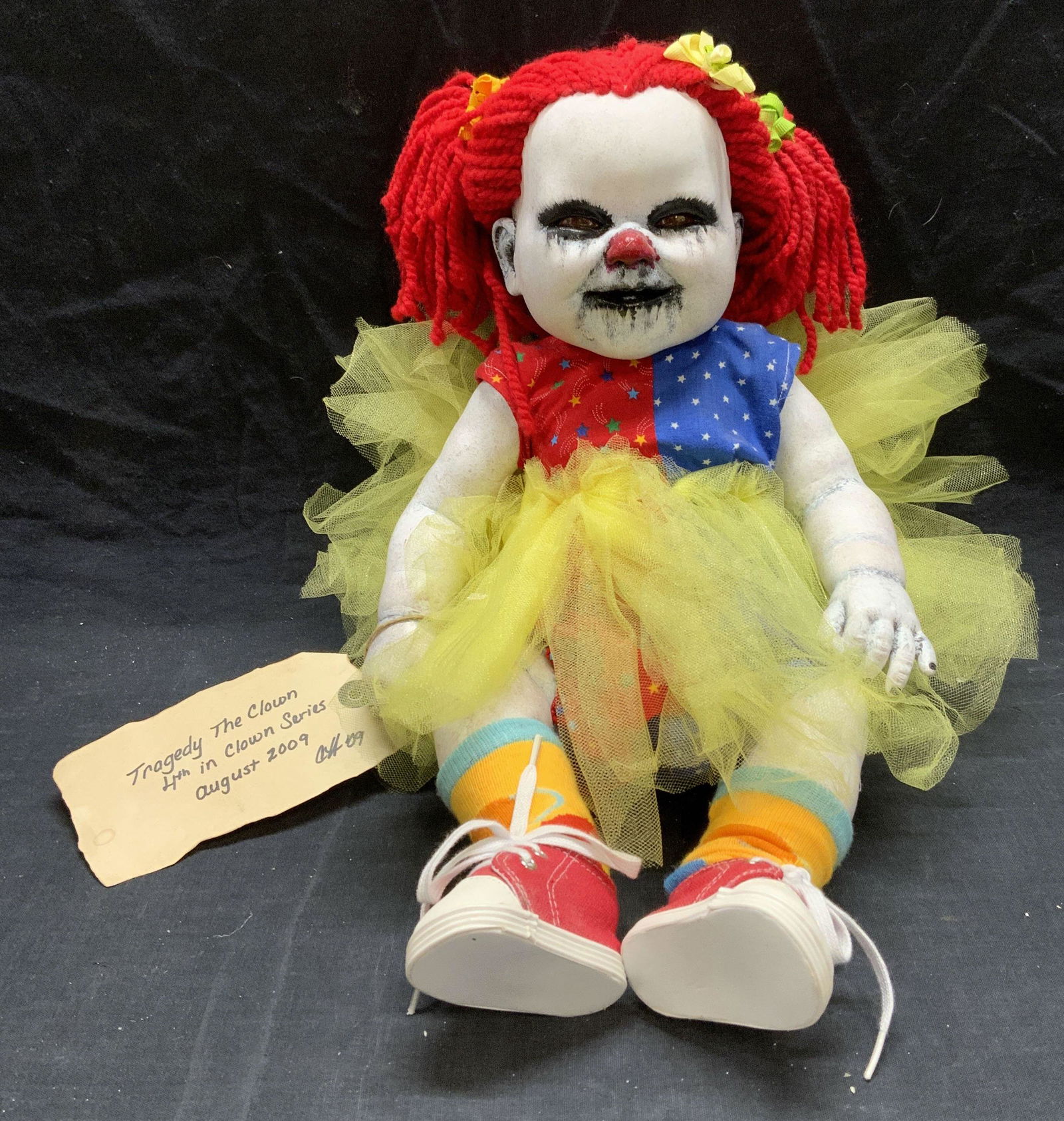 Chanels Creepy Creations Reborn Horror Clown Doll (1 of 6)