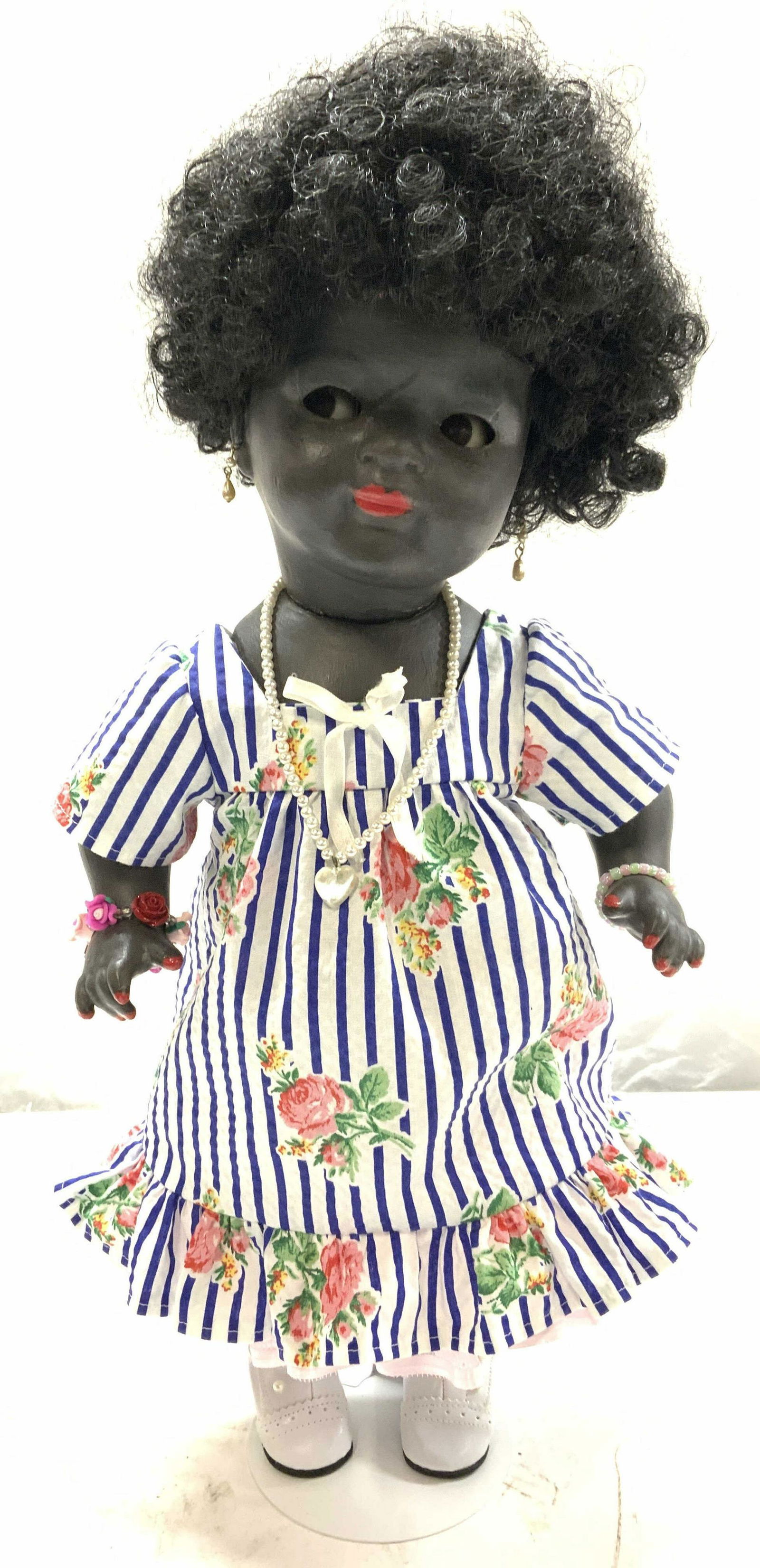 Vintage Hand Painted Doll (1 of 6)