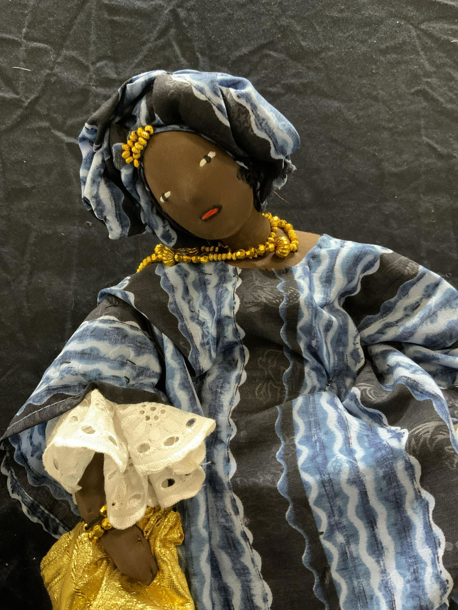 Hand Made African Figural Soft Sculpture Doll (1 of 6)