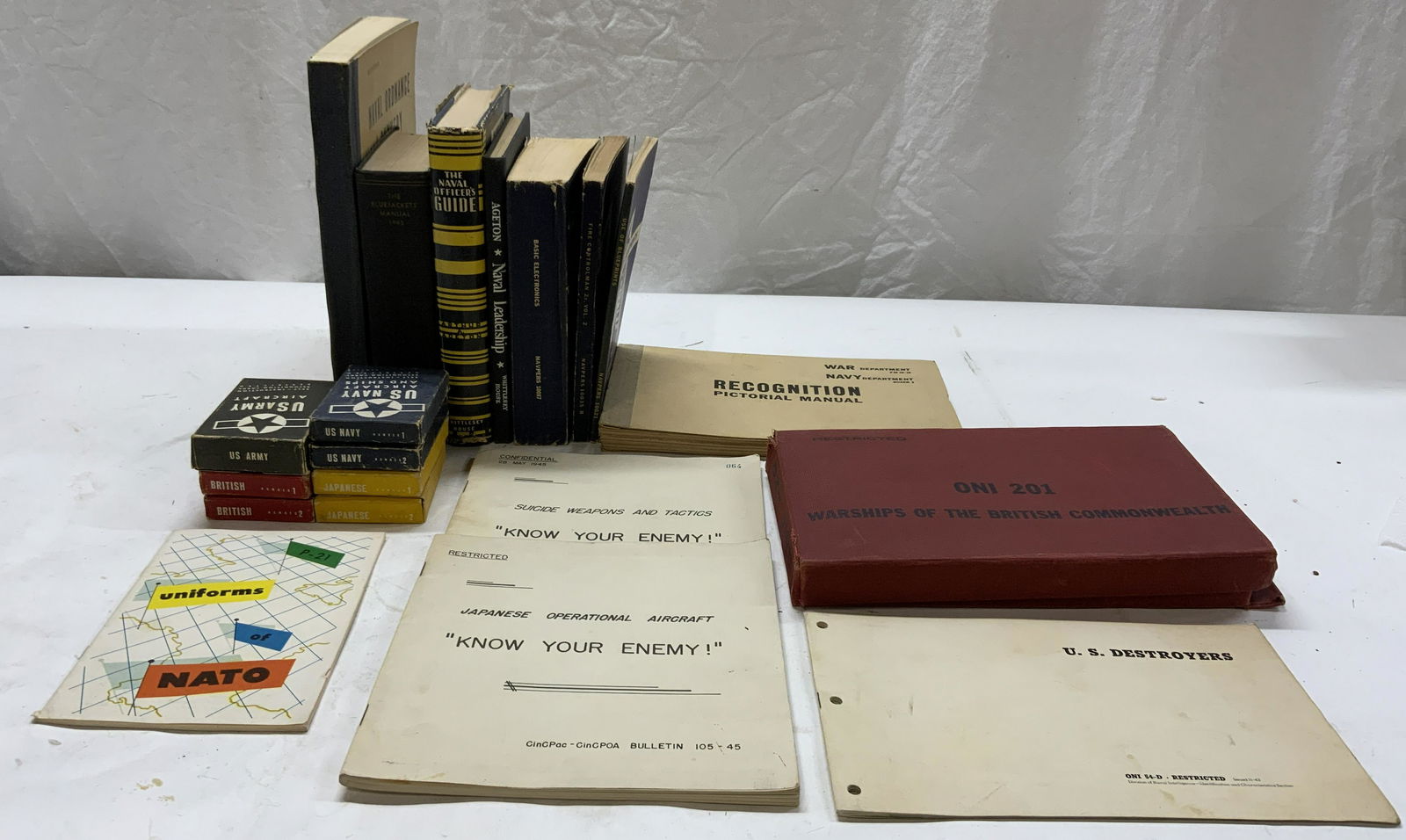 20 WWII Military Training Manuals, Books, More (1 of 15)