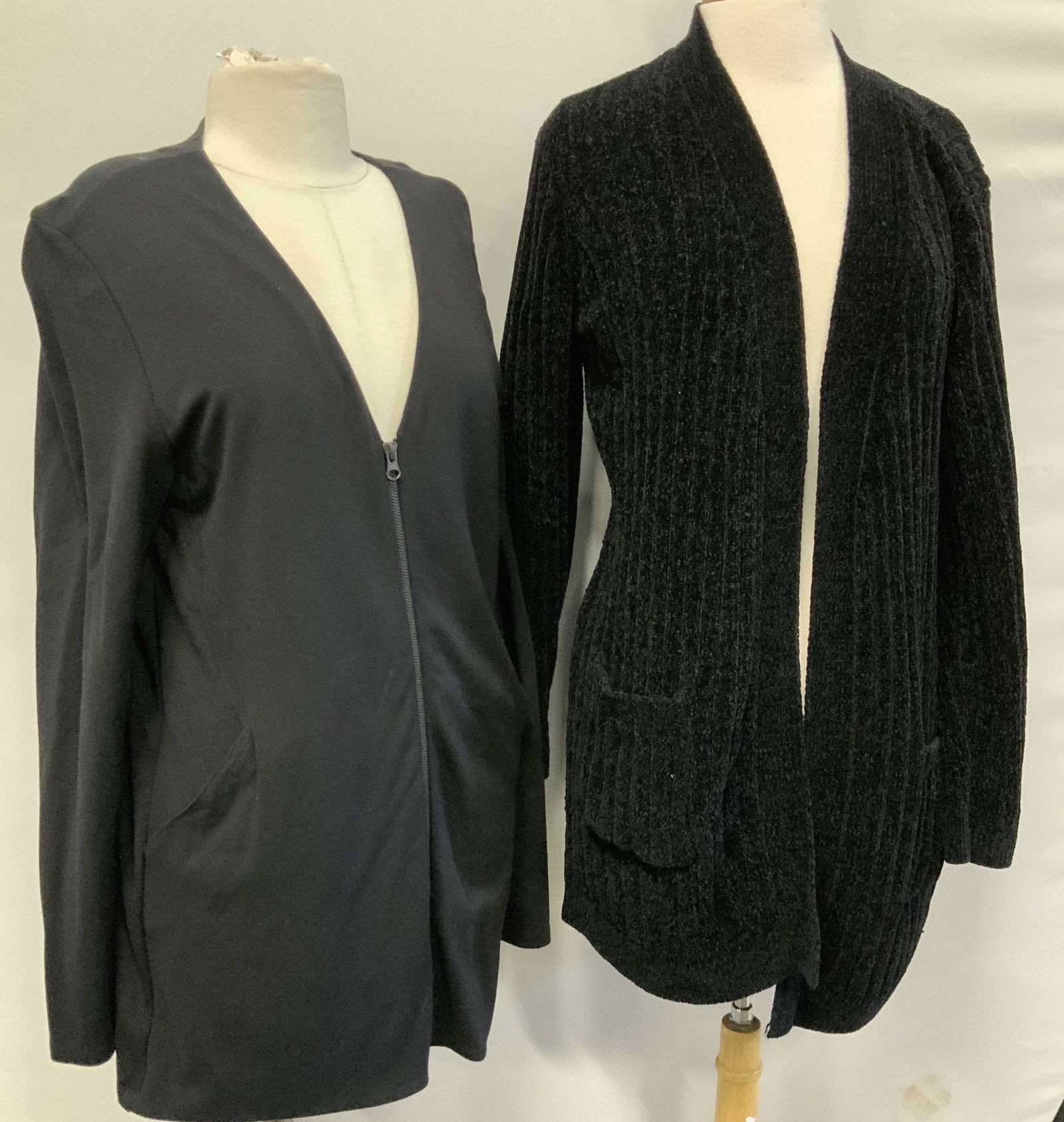 Group 4 Black Designer Knit Cardigans, Jacket (1 of 8)