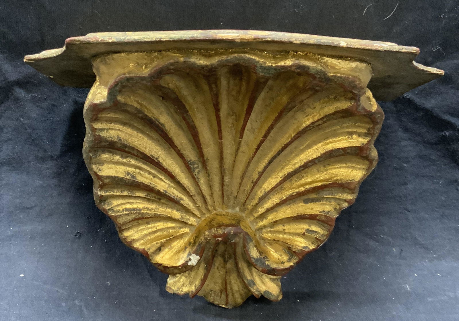 Gilt Wood Florentine Scroll Wall Shelf Italy (1 of 7)