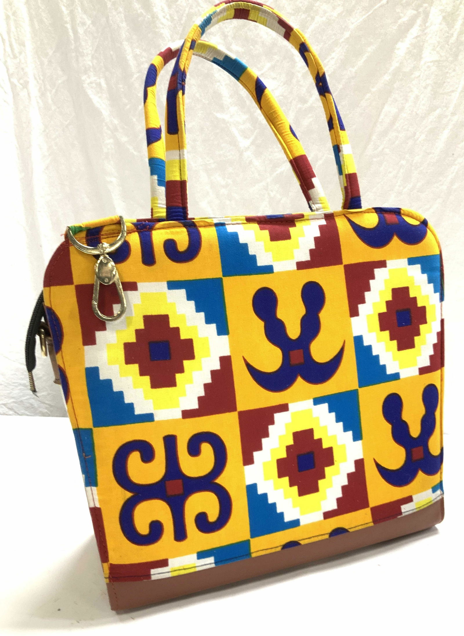 Hand Crafted African Print Kente Tote Bag, new (1 of 6)