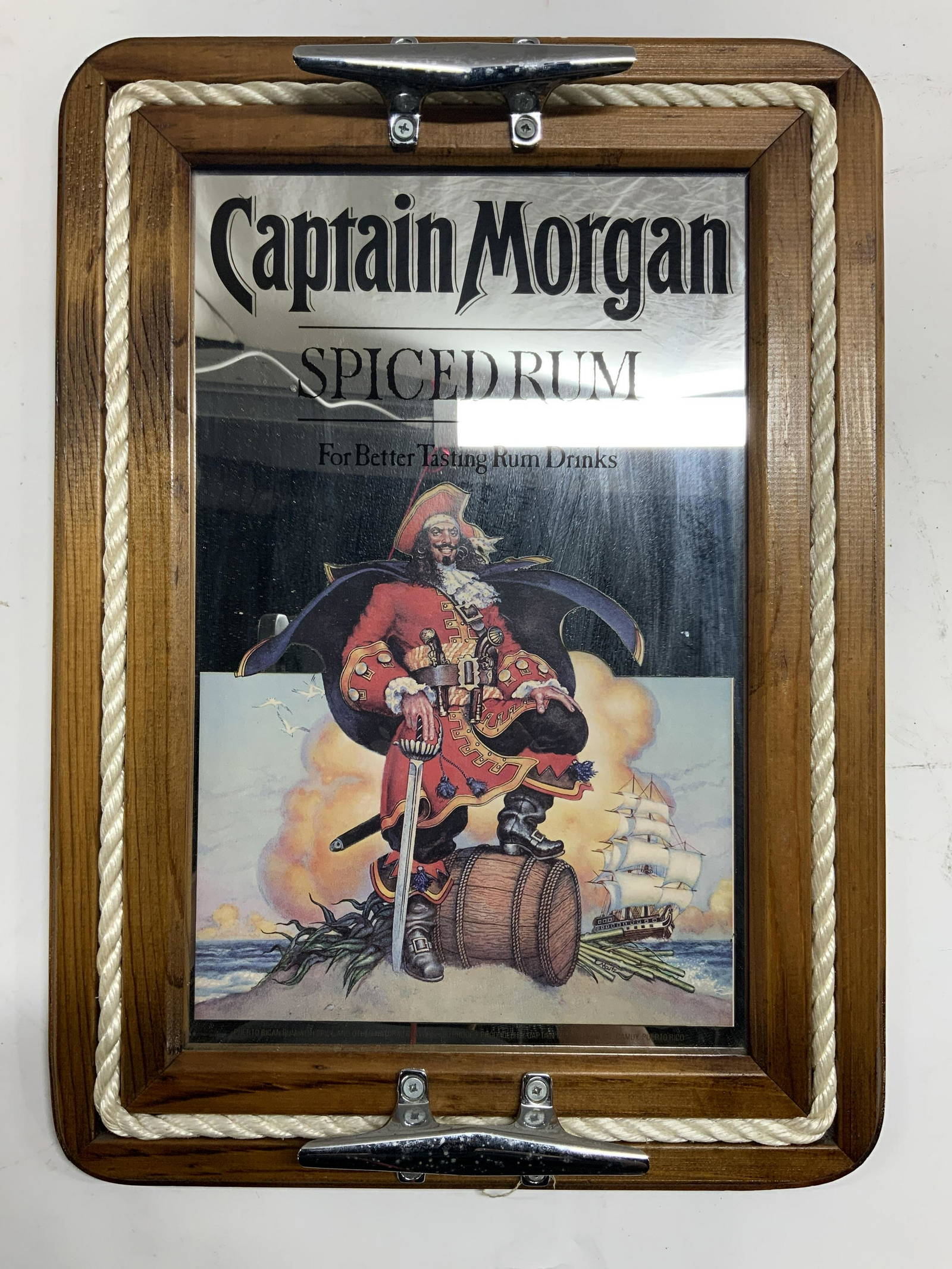Captain Wall Hanging Mirrored Tray Auction