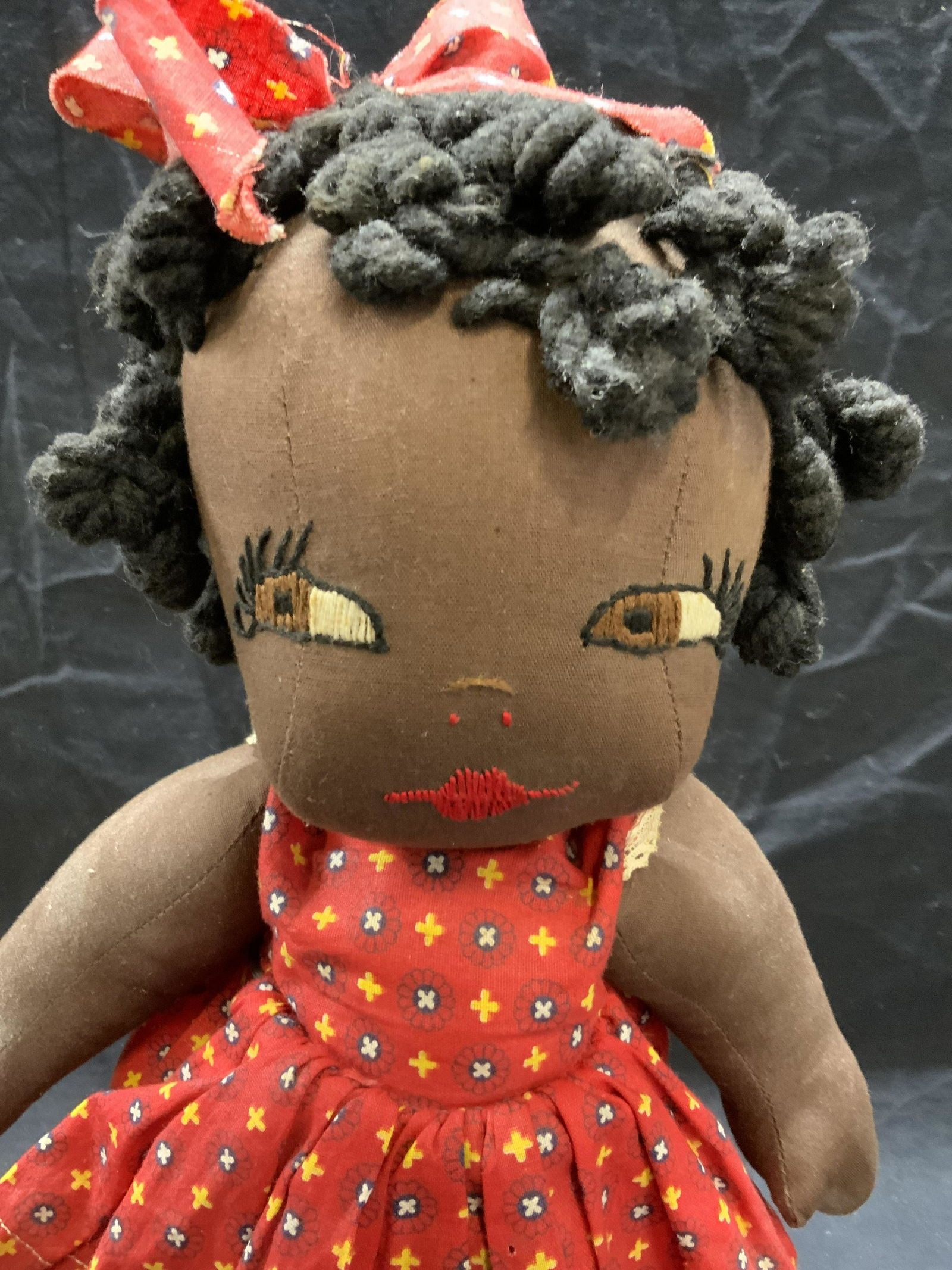 Hand Made Fabric Rag Doll (1 of 5)