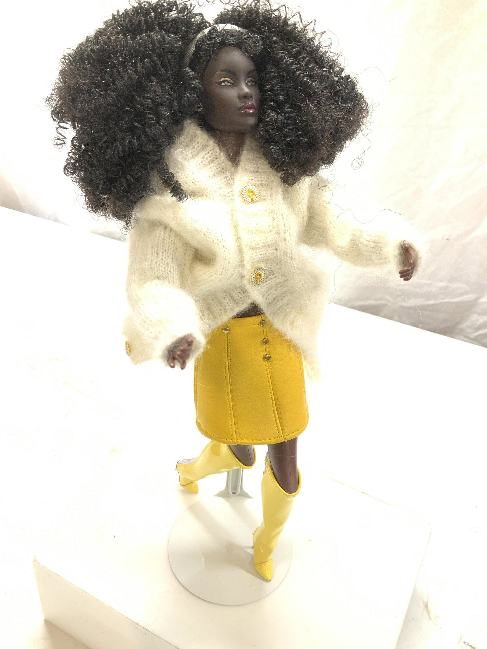 Collectible Integrity Keeki Adaeze Doll on Stand (1 of 6)