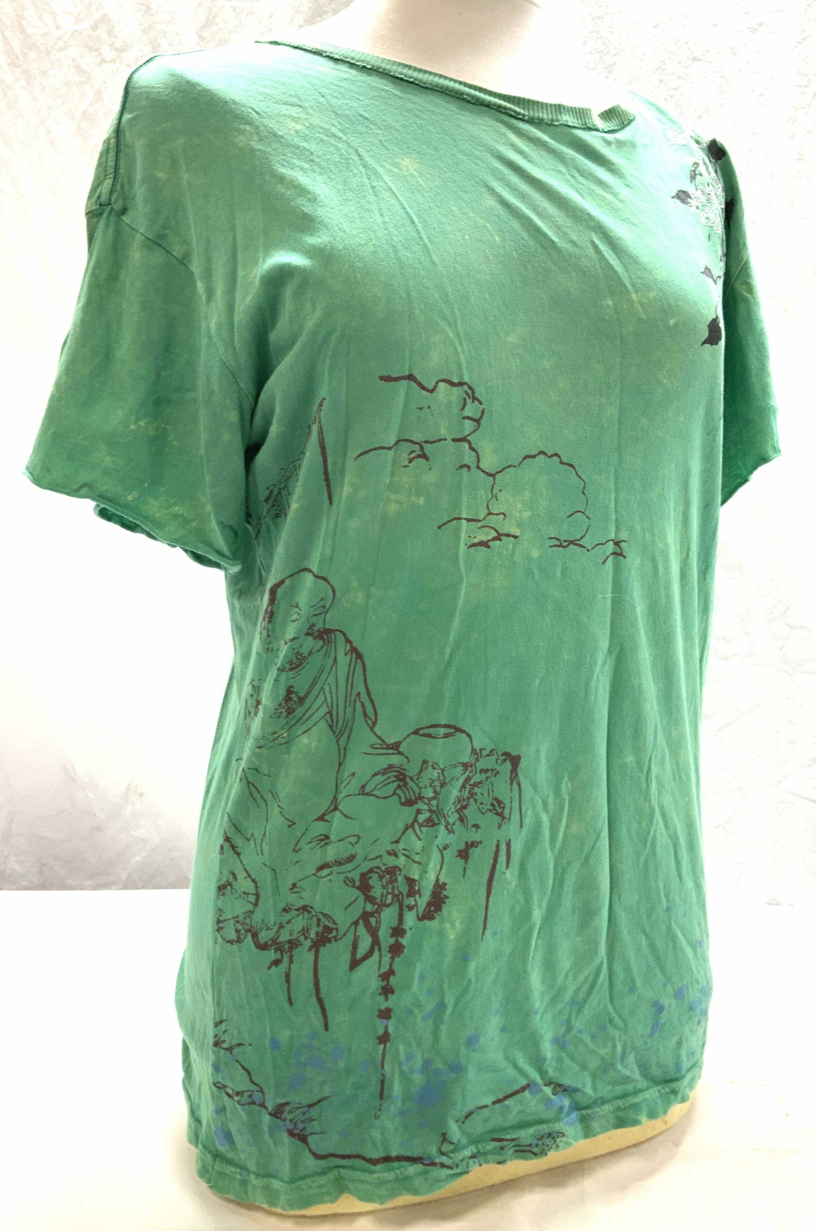 Proper English Novelty Green Cotton T Shirt (1 of 6)