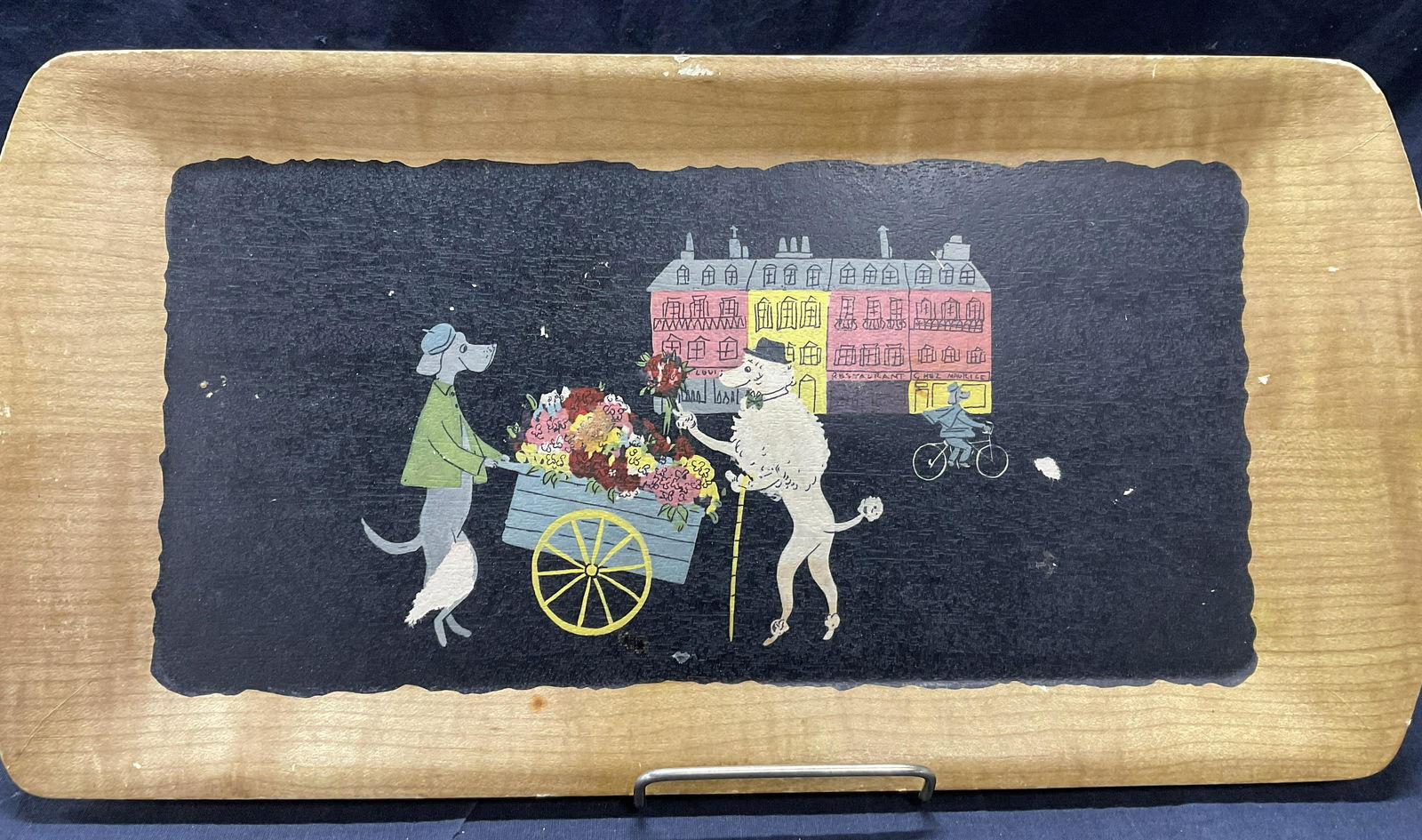 KENTLY Fifi & Pepe Retro 50s Serving Tray (1 of 7)