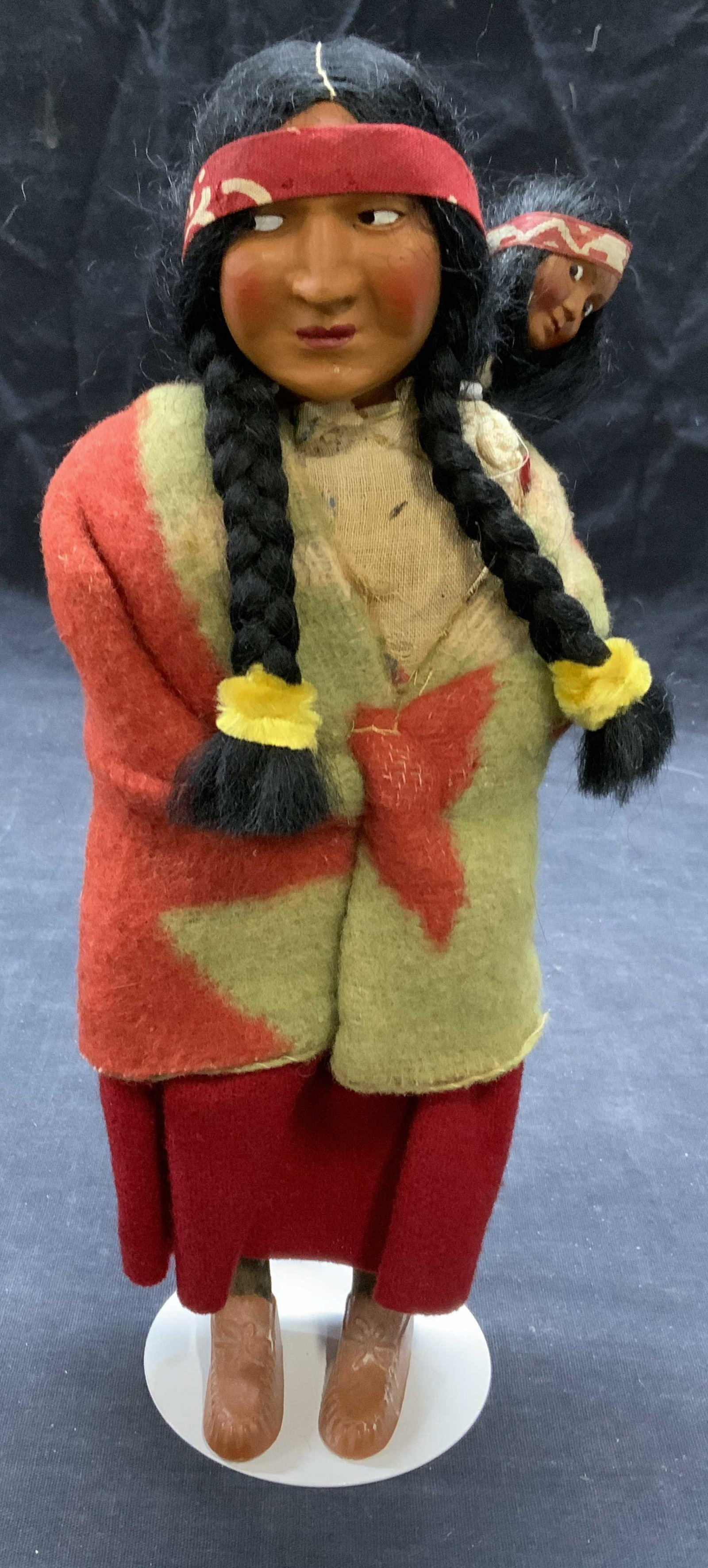 Hand made Native American Mother & Child Doll (1 of 6)