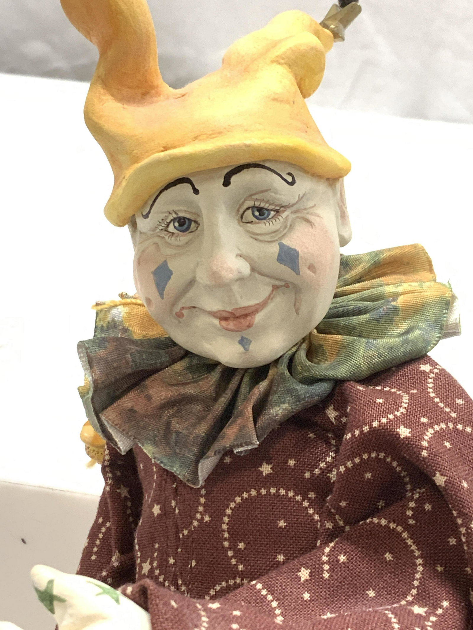 Signed Kathryn Walmsley Jester Doll (1 of 6)