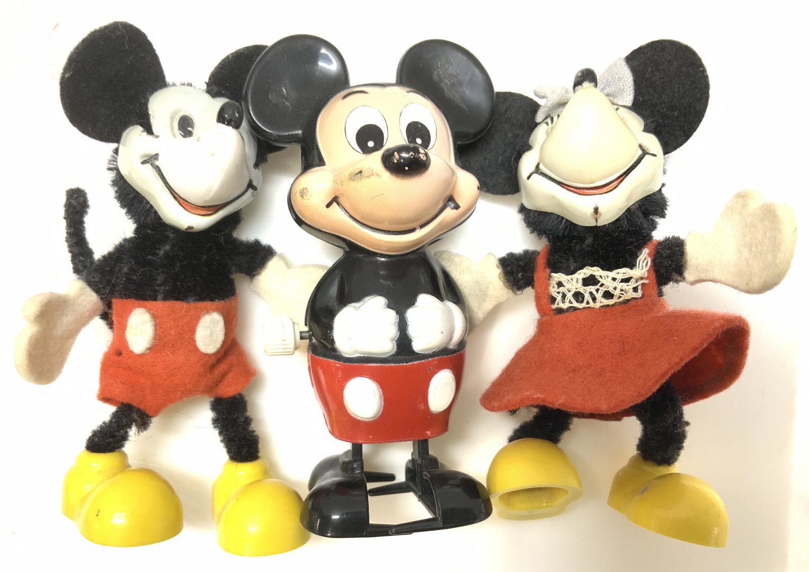 Group 3 Collectible Mickey & Minnie Mouse Figurals (1 of 6)