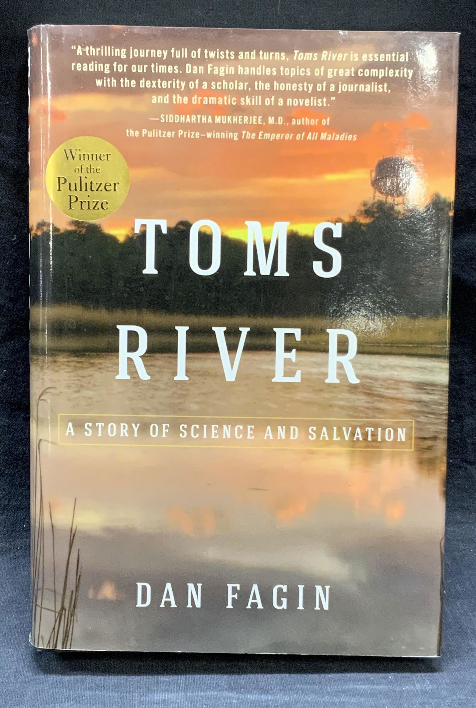 Signed DAN FAGIN Toms River Book (1 of 6)