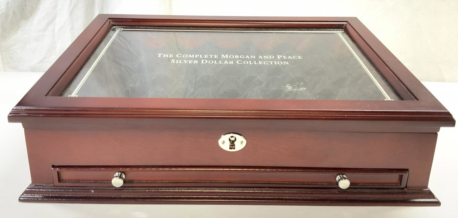 Wooden Silver Dollar Collection Box W Lid (1 of 10)