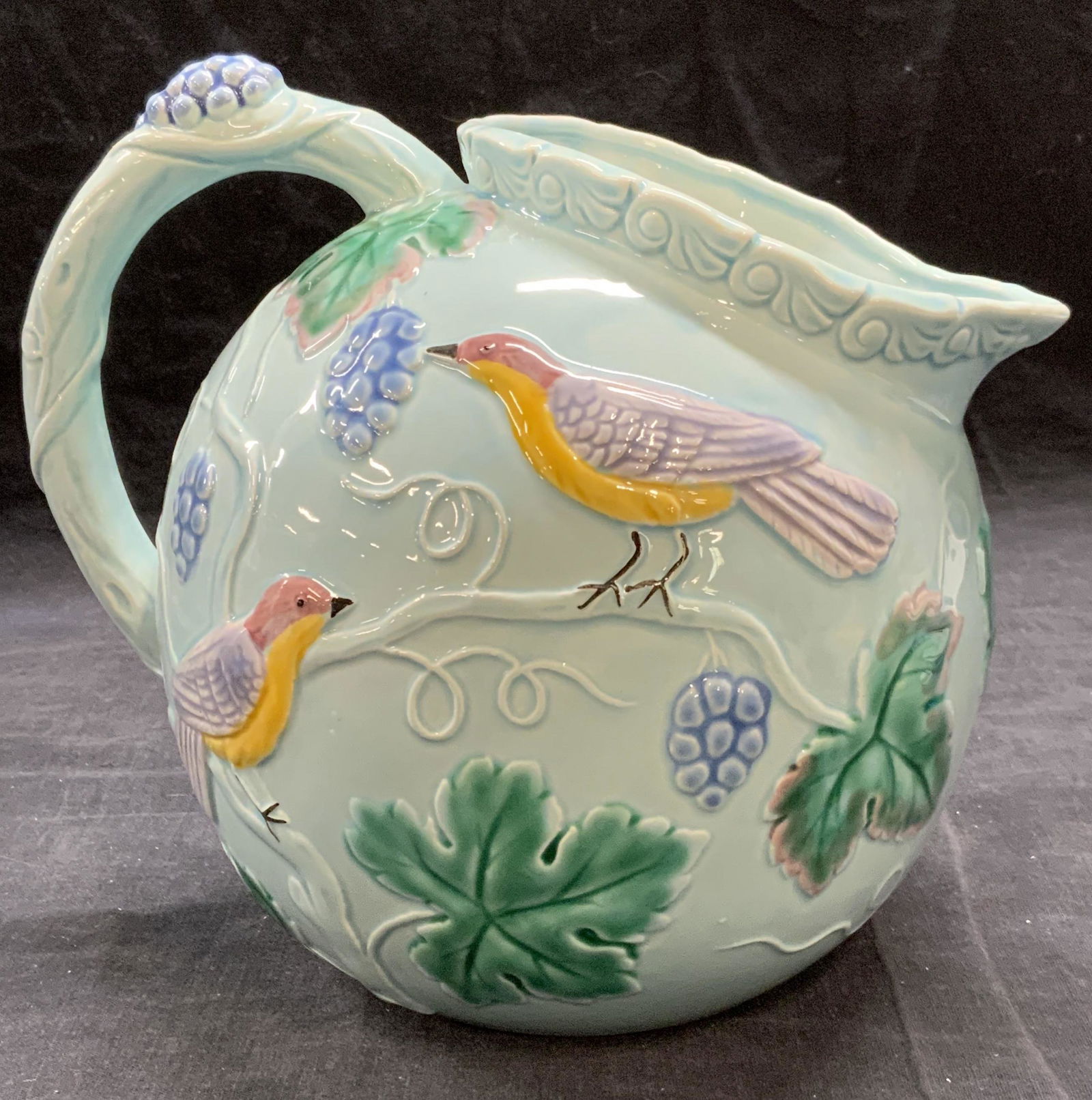 Vintage HALDON GROUP Blue Bird Pitcher Japan (1 of 7)
