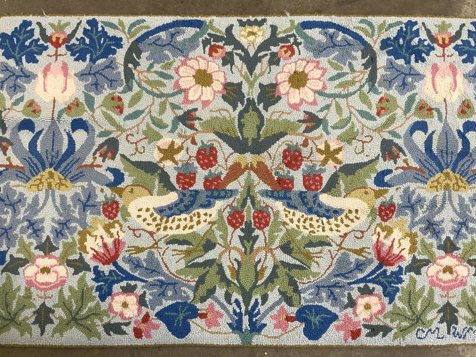 CLAIRE MURRAY Multi Colored Floral Area Rug (1 of 7)