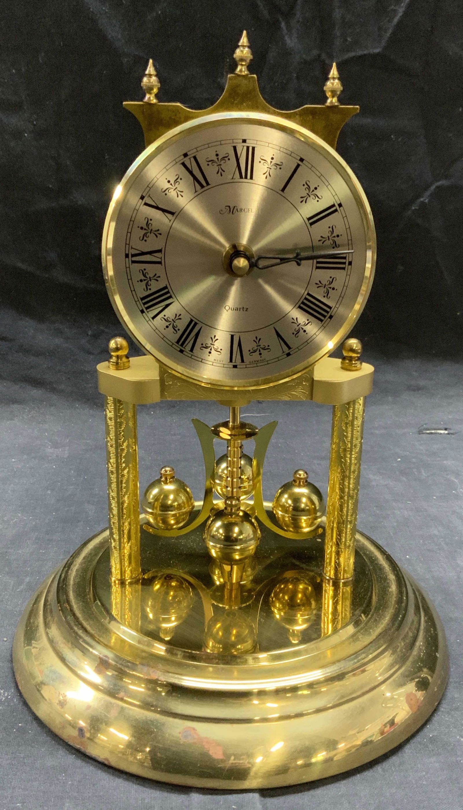 Vintage MARCEL Brass Dome Clock (1 of 7)
