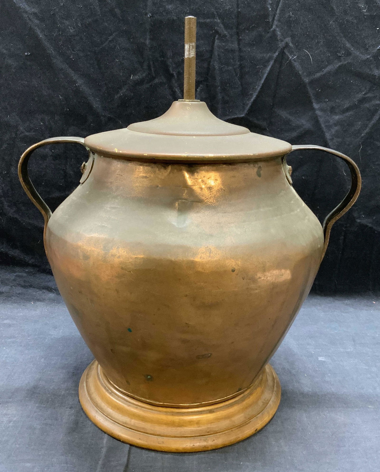 Vintage Copper Lamp Base (1 of 6)