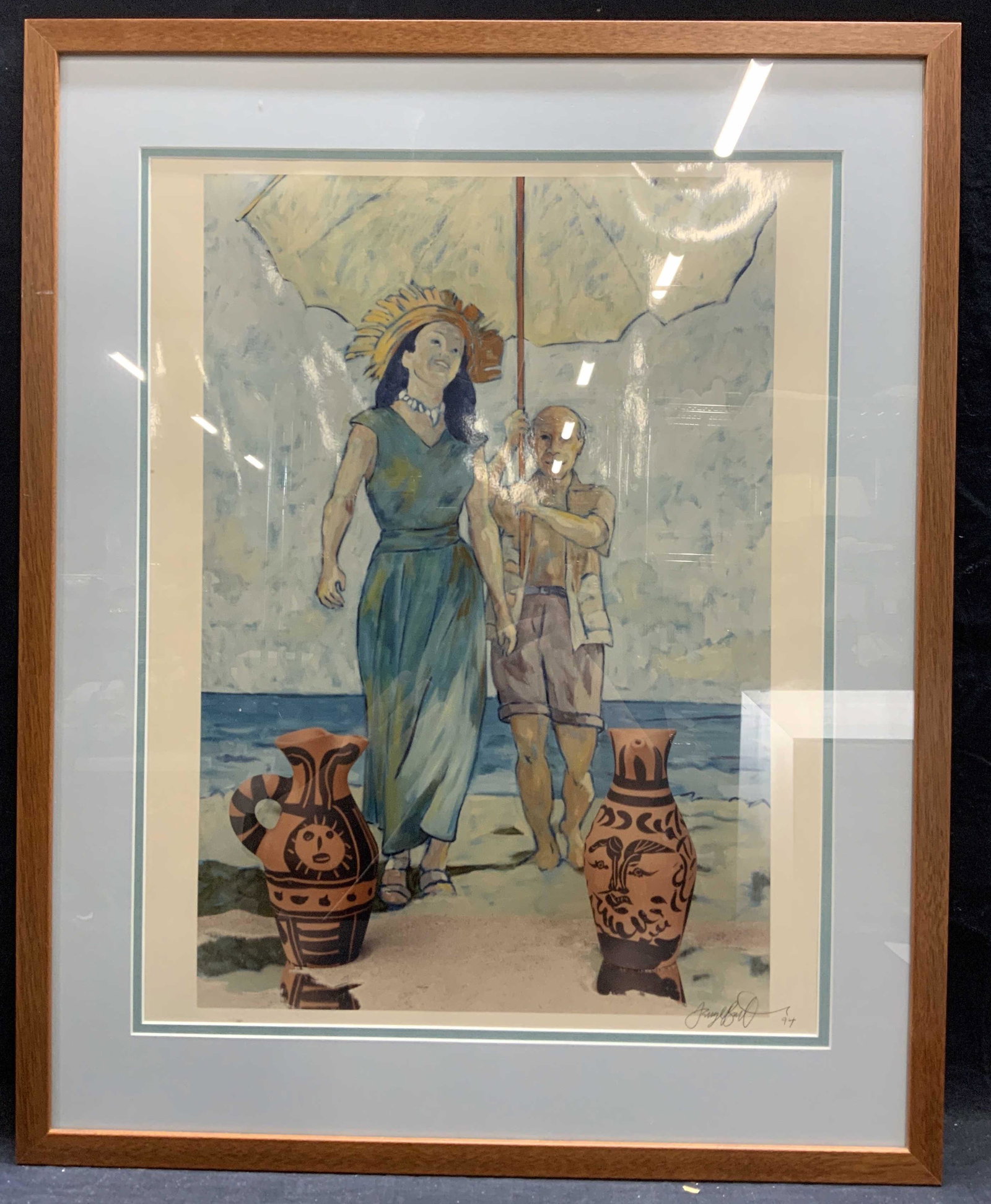 Signed JERRY BURT Digital Collage (1 of 7)