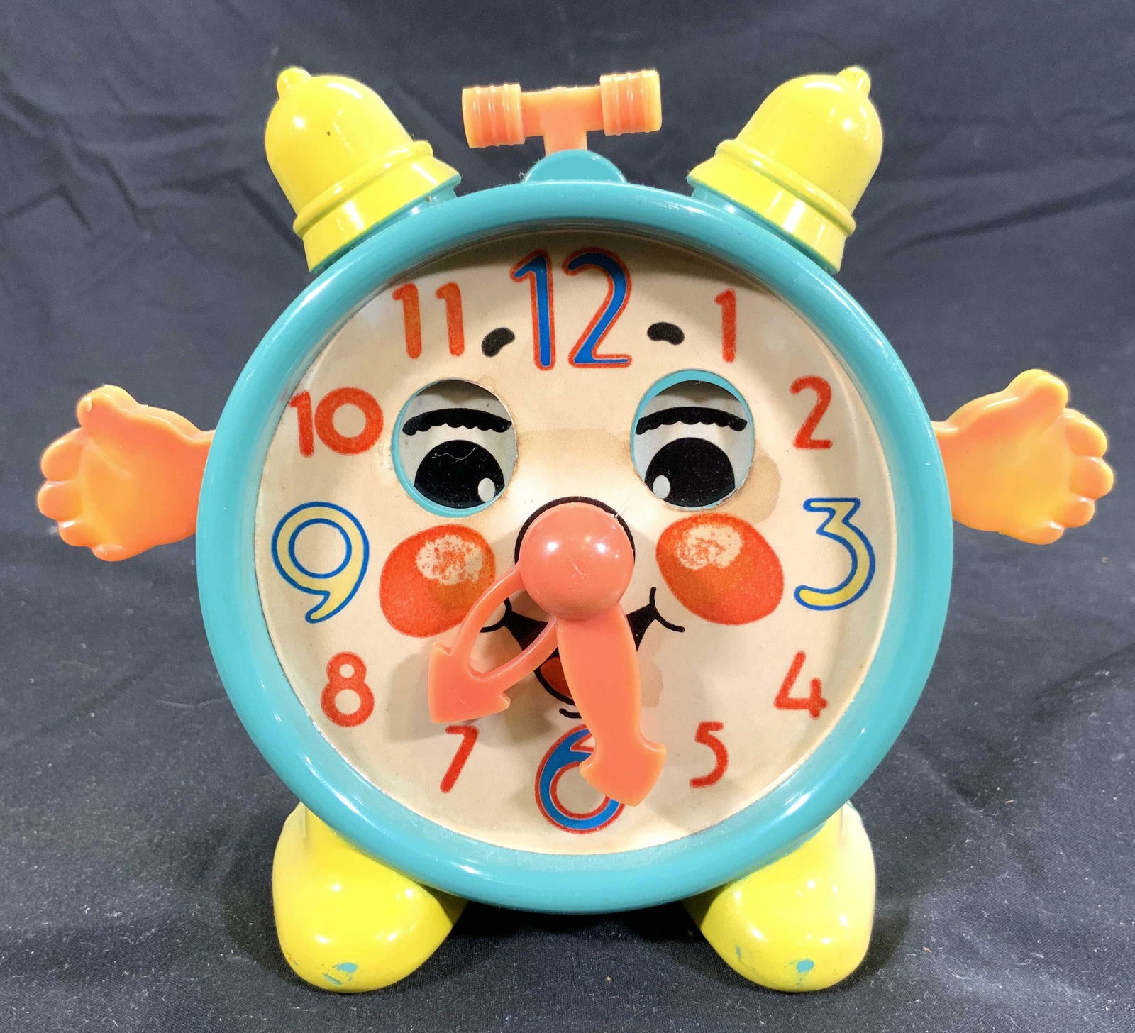 SANKYO Vintage Childrens Alarm Clock Music Box (1 of 8)