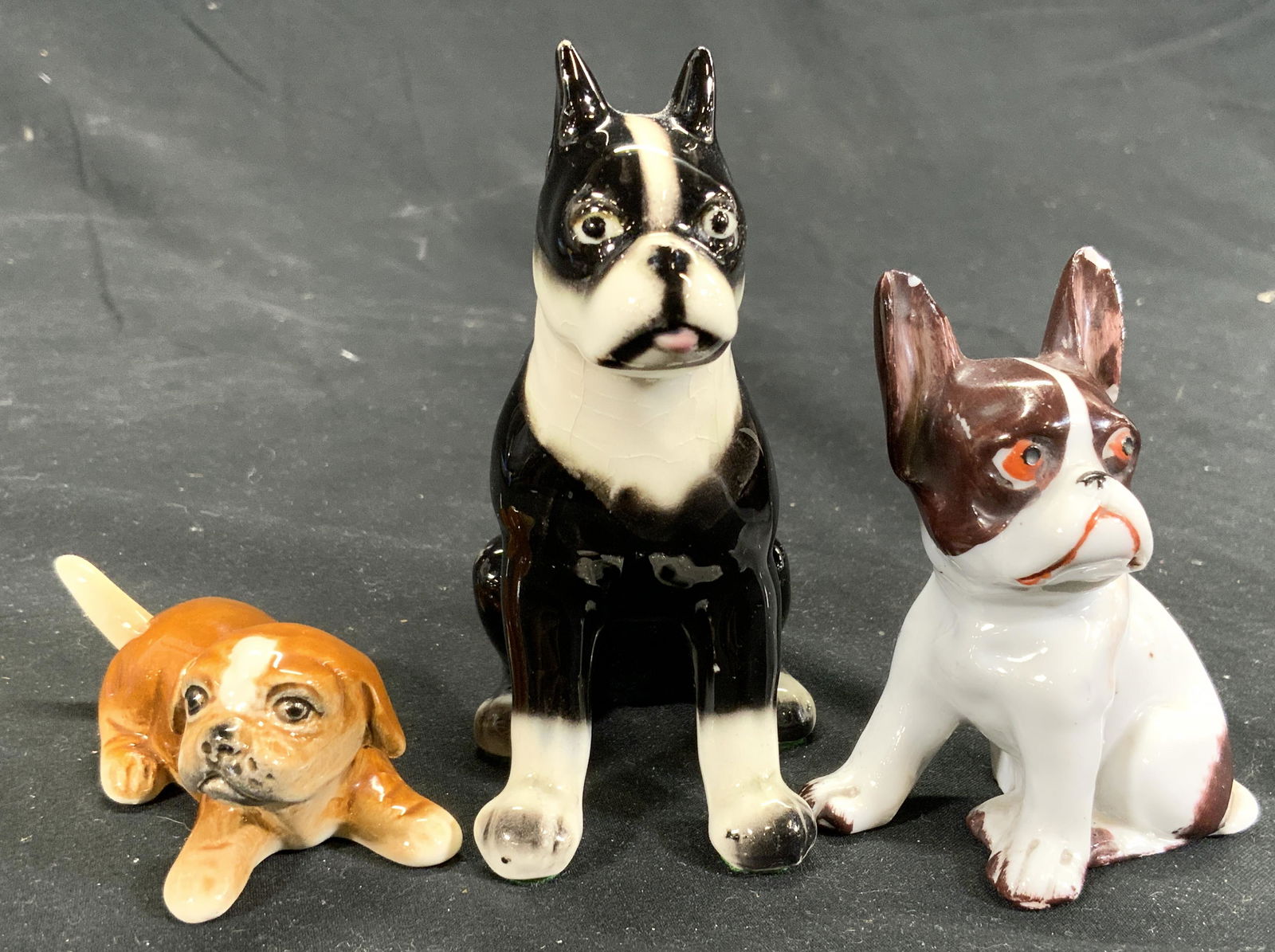 Lot 3 Decorative Porcelain Dog Figurals (1 of 6)