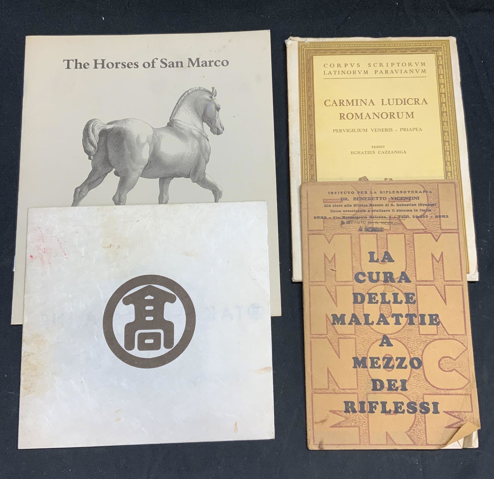 Lot 4 Vintage Italian & English Pamphlets & Books (1 of 6)