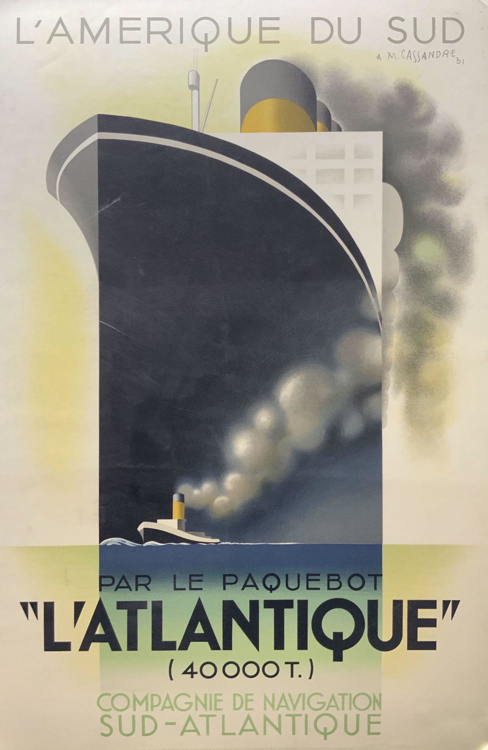 A.M.CASSANDRE L Atlantique Cruise Advert (1 of 13)