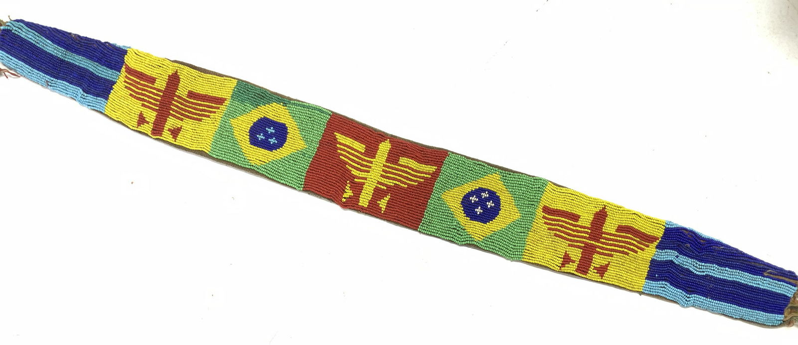 Hand Crafted Seed Bead Belt 3ft6in L (1 of 9)