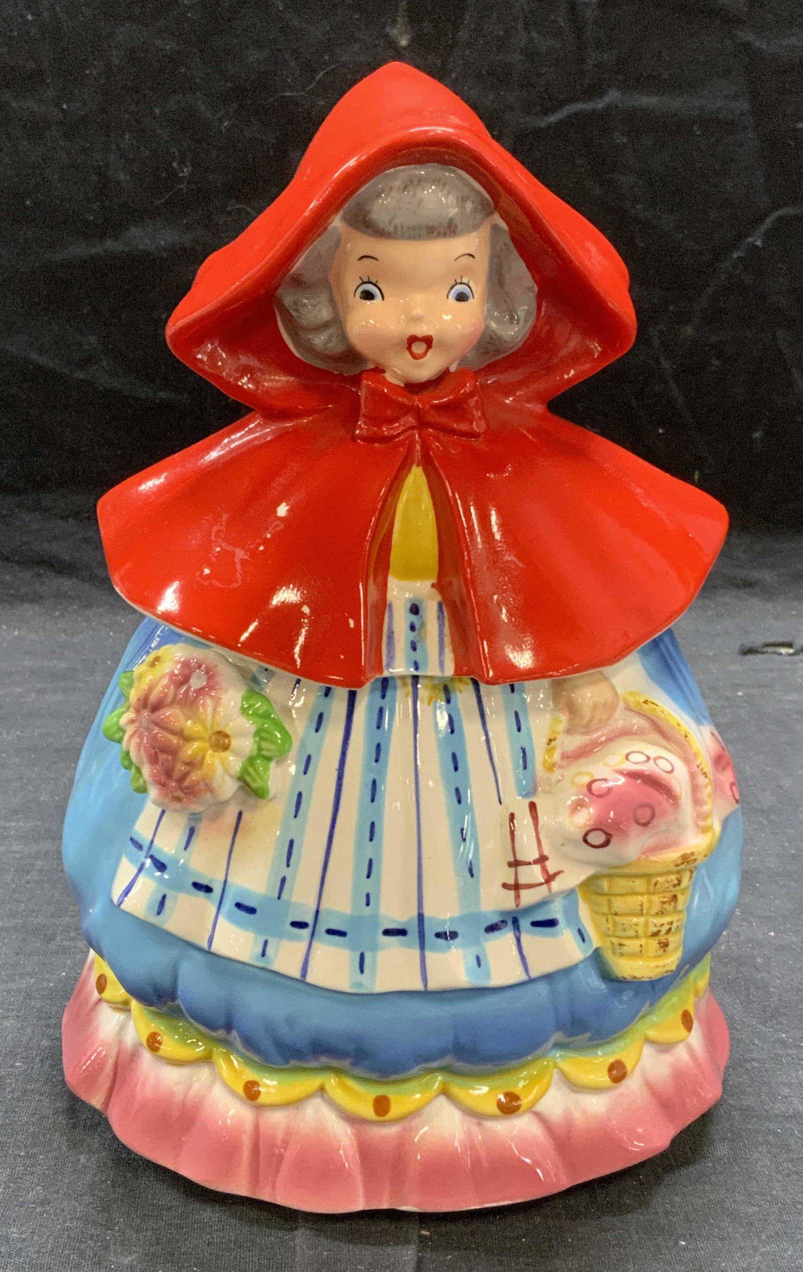 NAPCO Little Red Riding Hood Ceramic Cookie Jar (1 of 7)