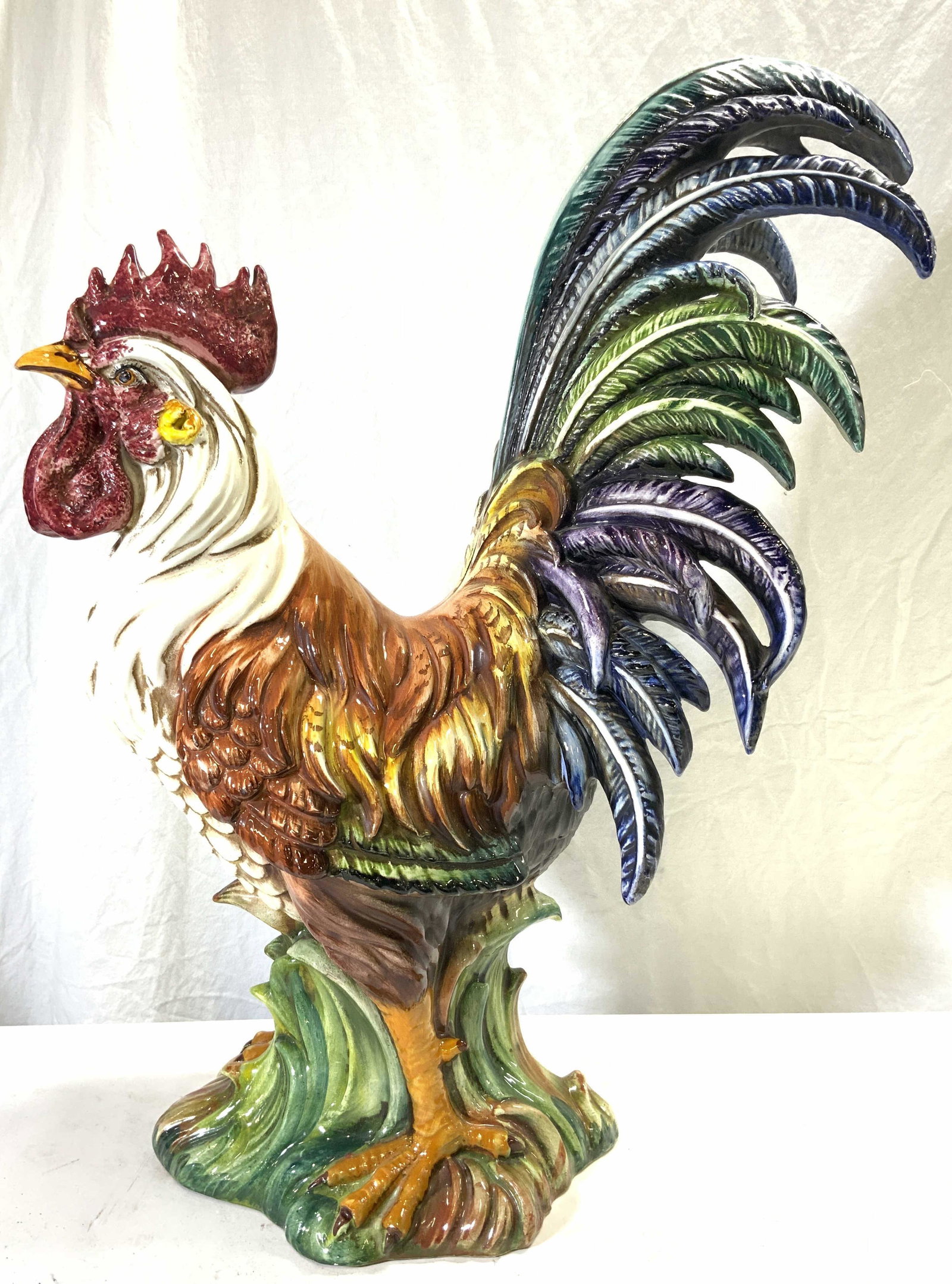 XL INTRADA Ceramic Rooster ITALY 2ft2in (1 of 8)