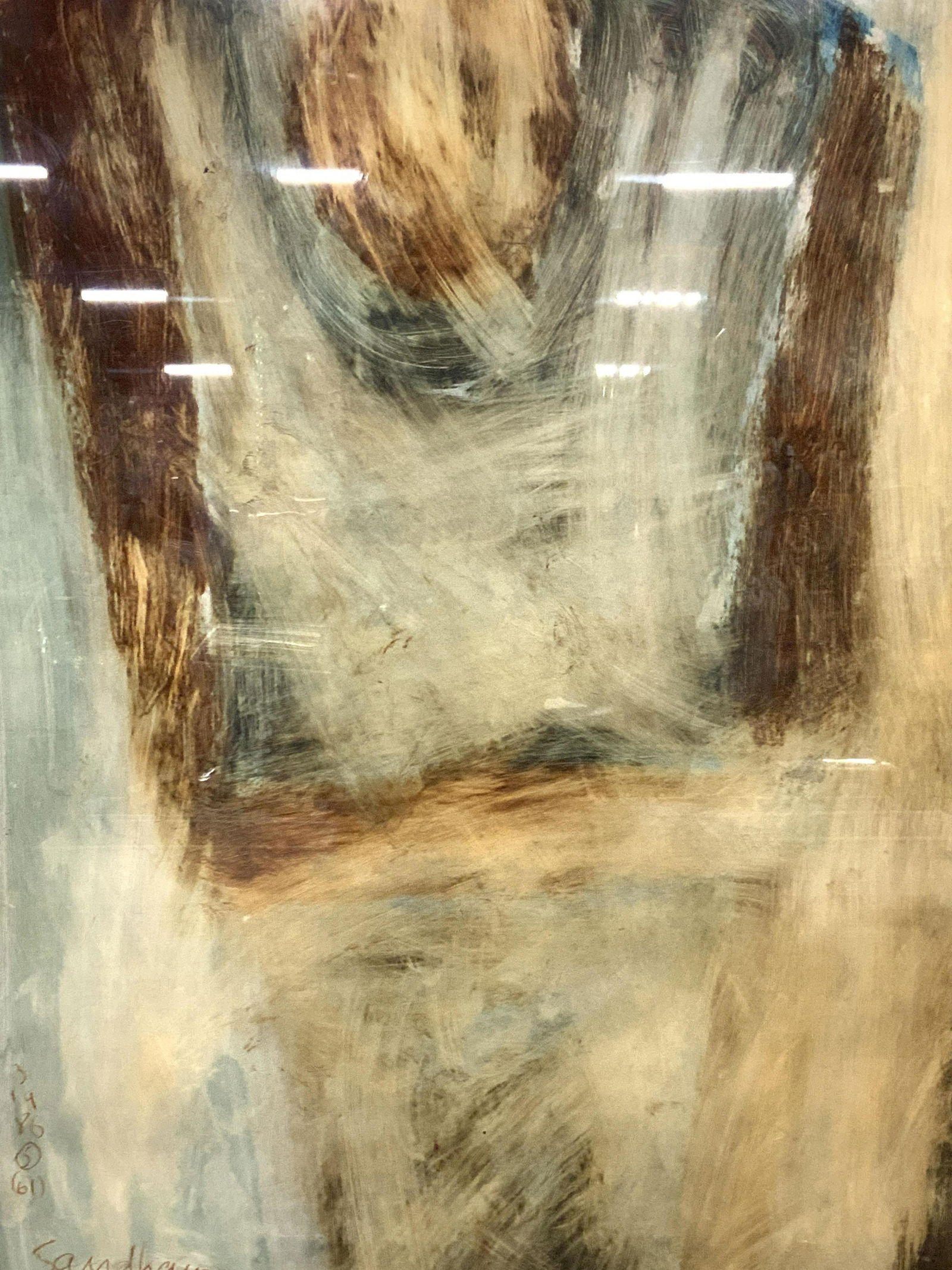 LYNDA SANDHAUS Signed Mixed Media On Paper (1 of 15)